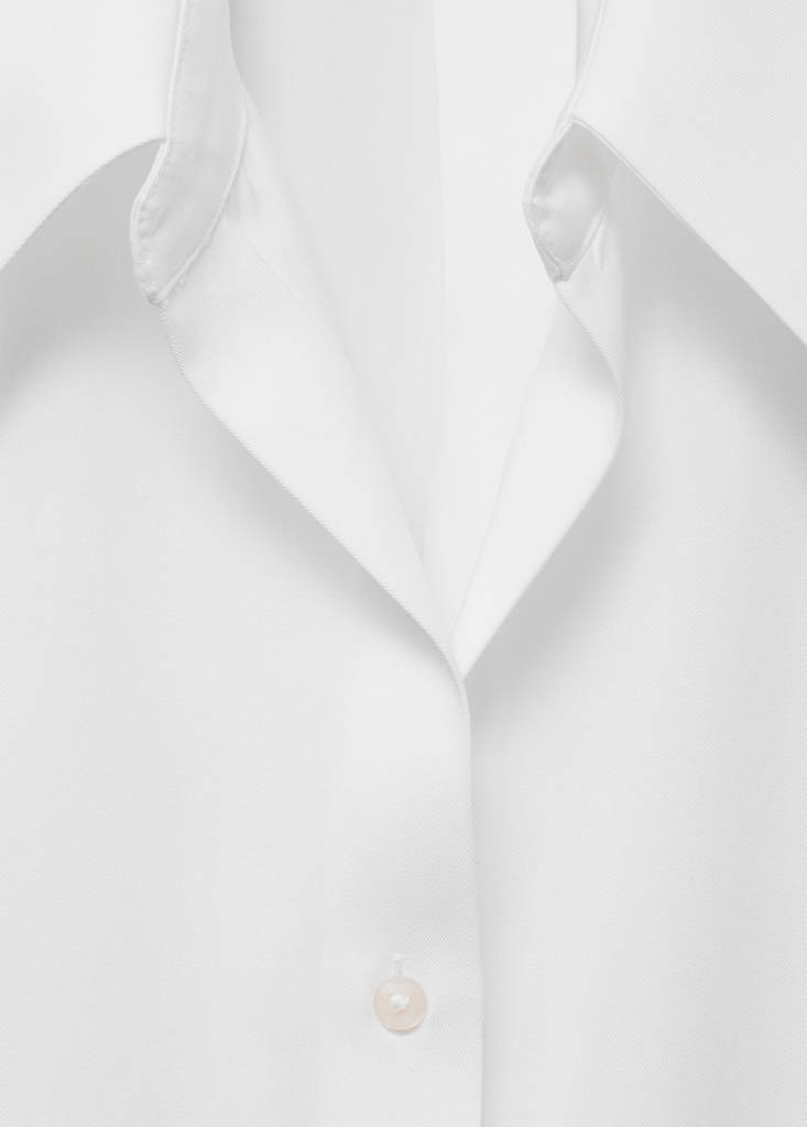Lyocell sleeveless shirt — Off White