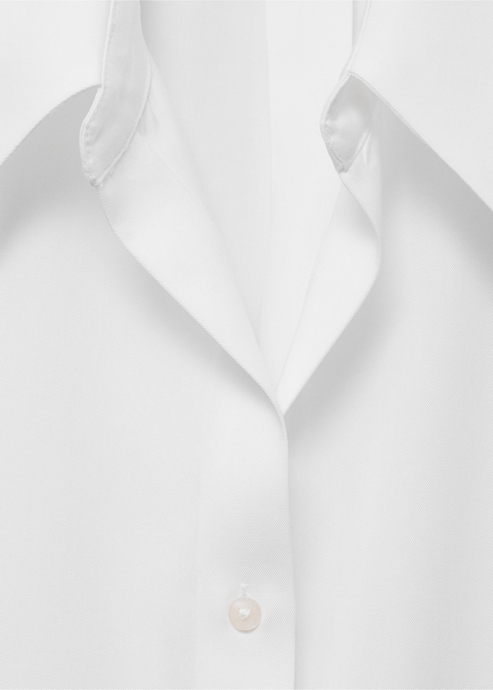 Chemise Lyocell sans manches - Détail de l'article 8, Blanc cassé. Ref: 17071137-00.