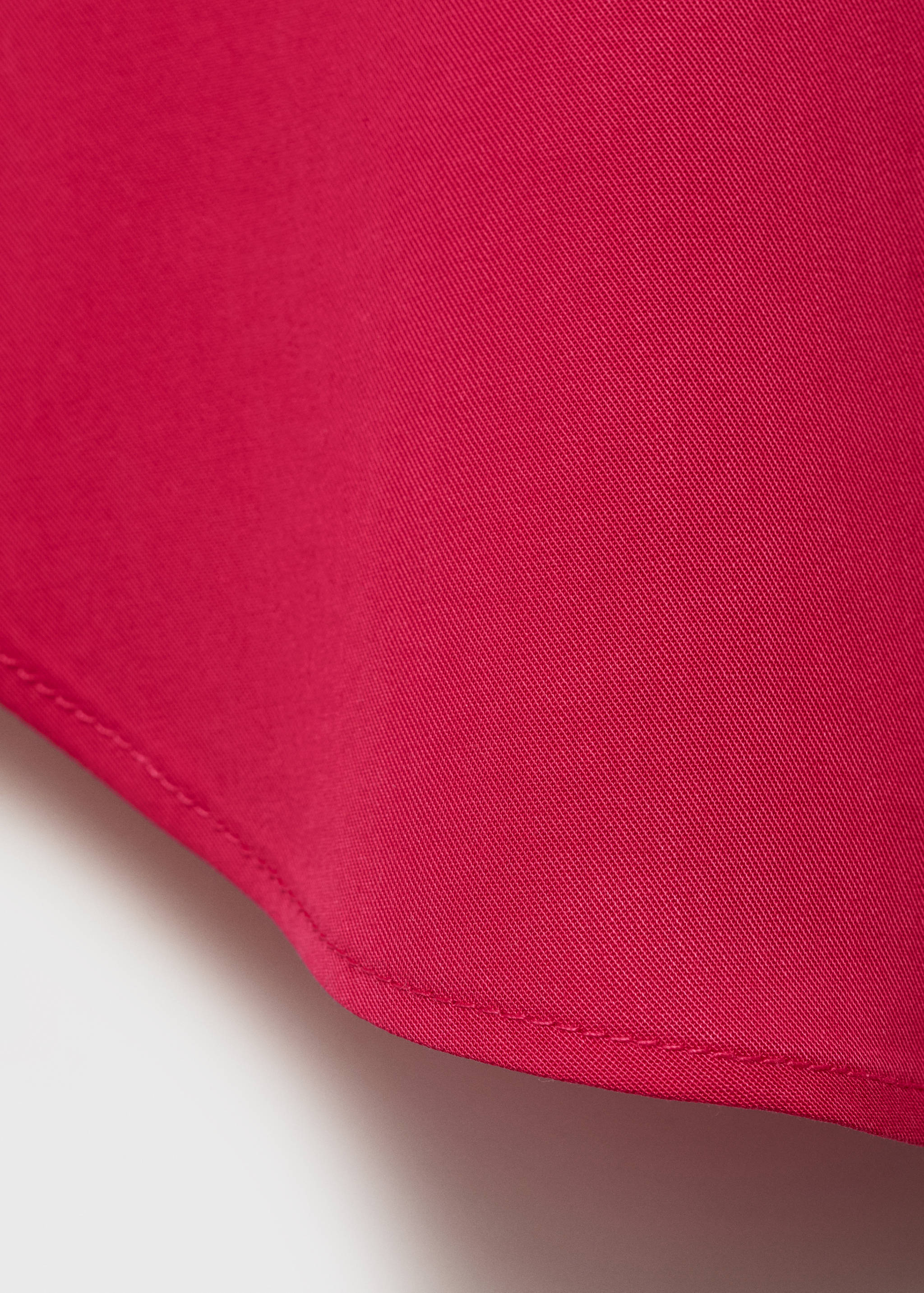 无袖莱赛尔纤维衬衫 - null