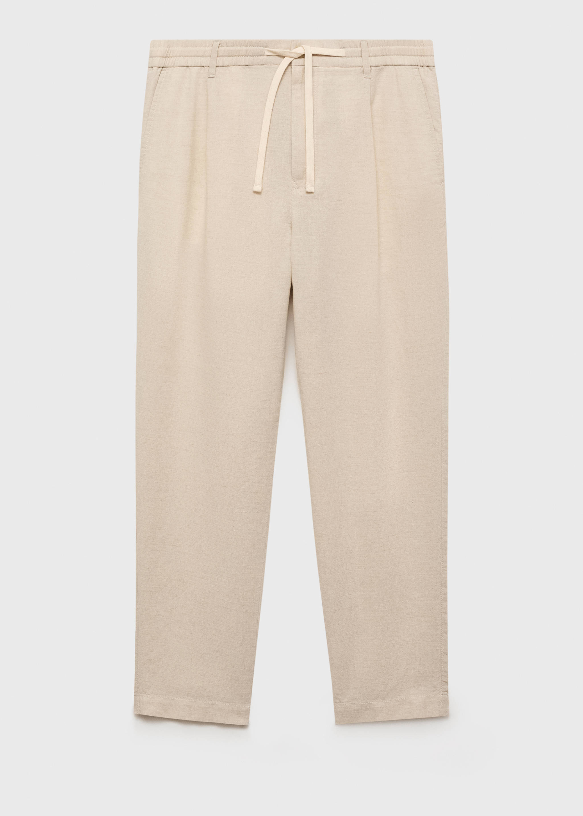 Slim-fit pants with drawstring - Article without model