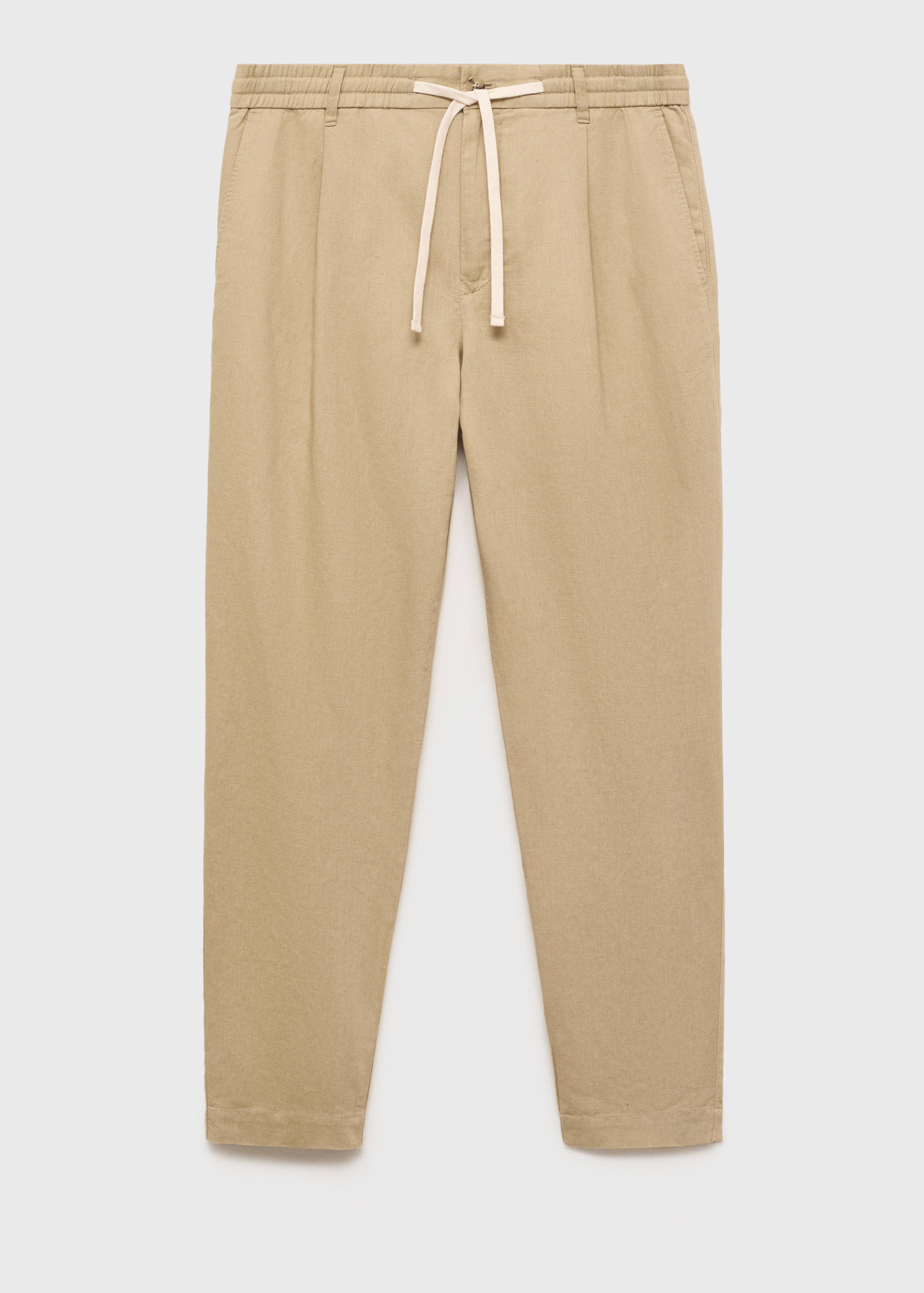 Slim-fit pants with drawstring - Article without model