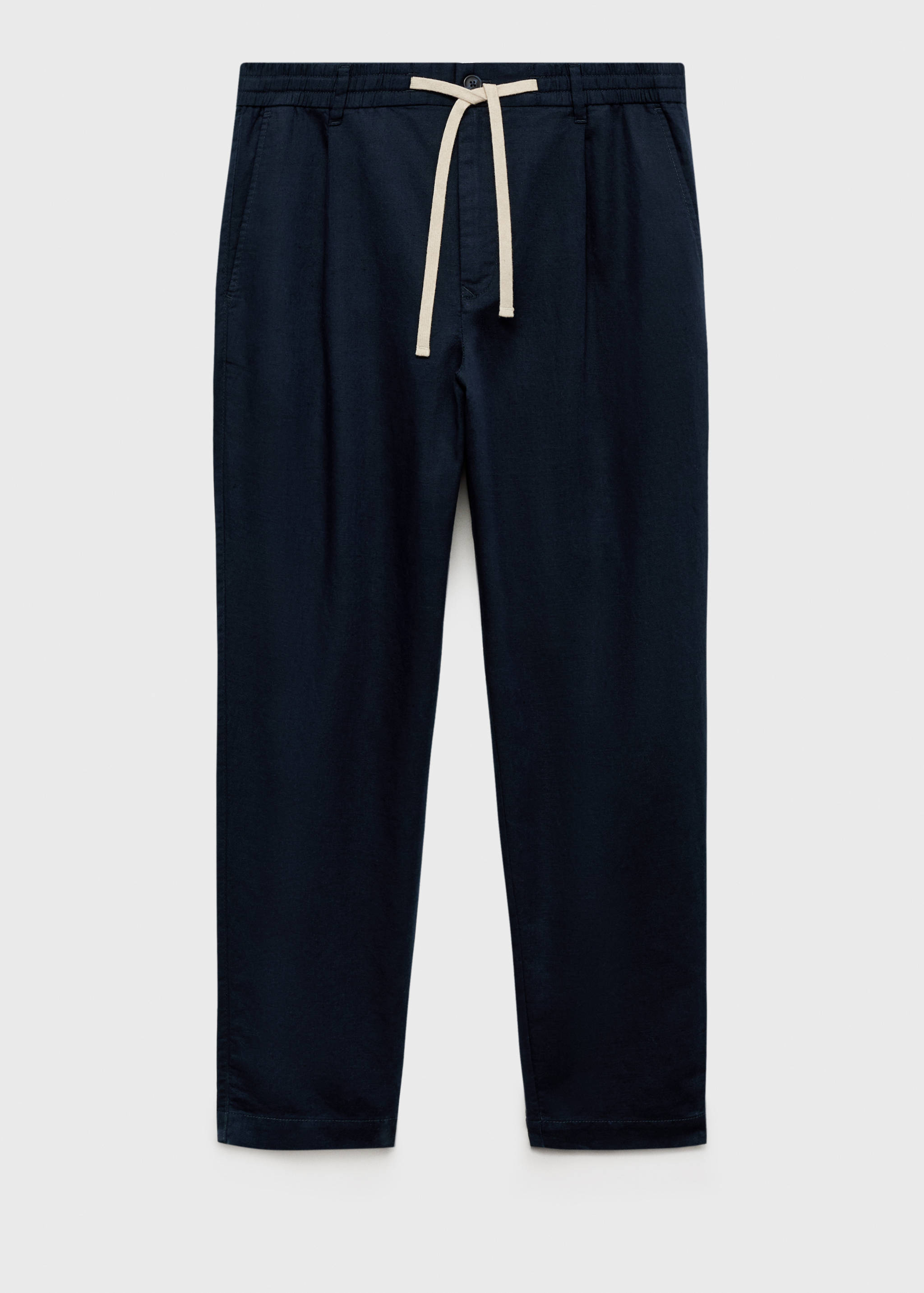 Slim-fit pants with drawstring - Article without model