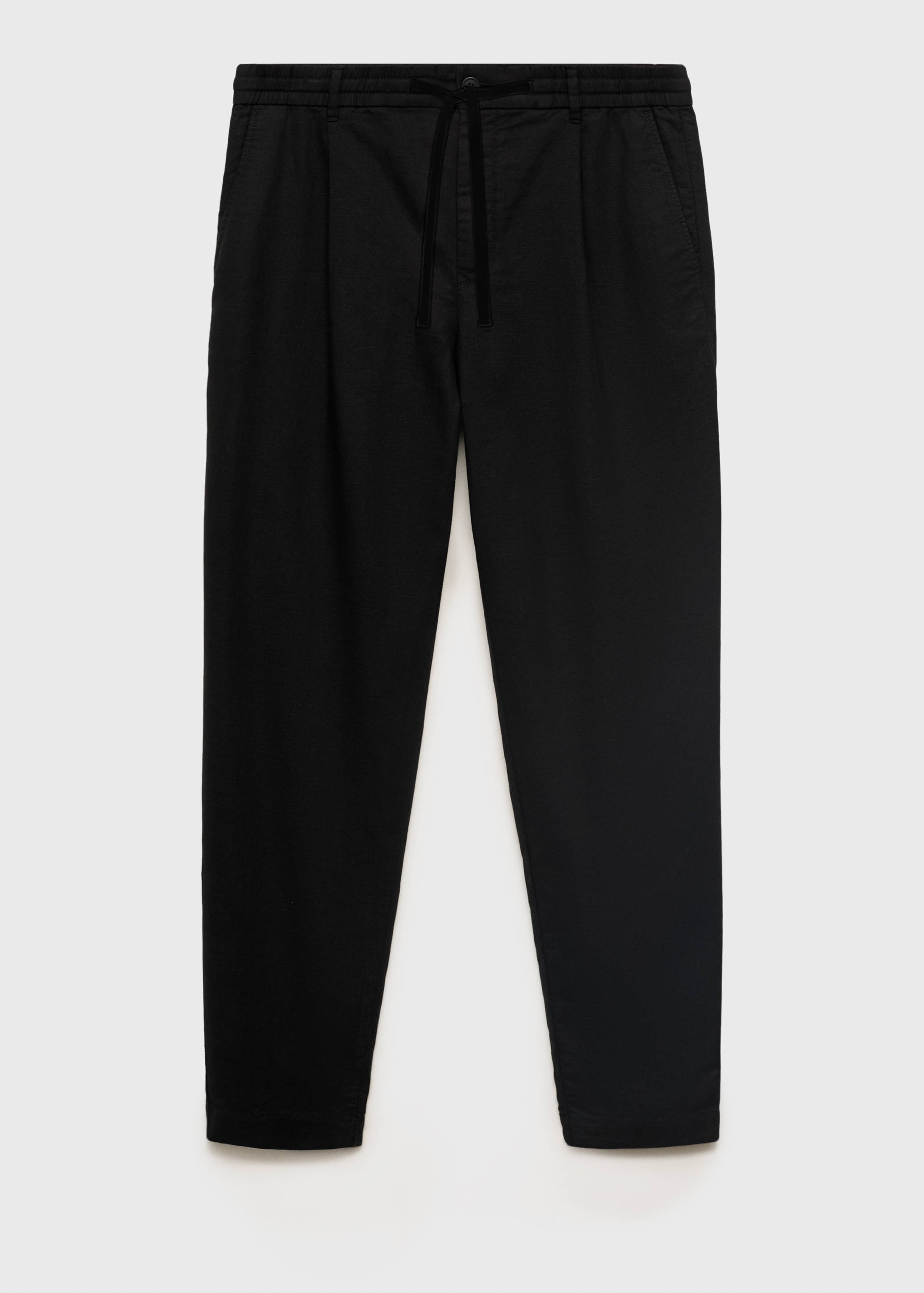 Slim-fit pants with drawstring - Article without model