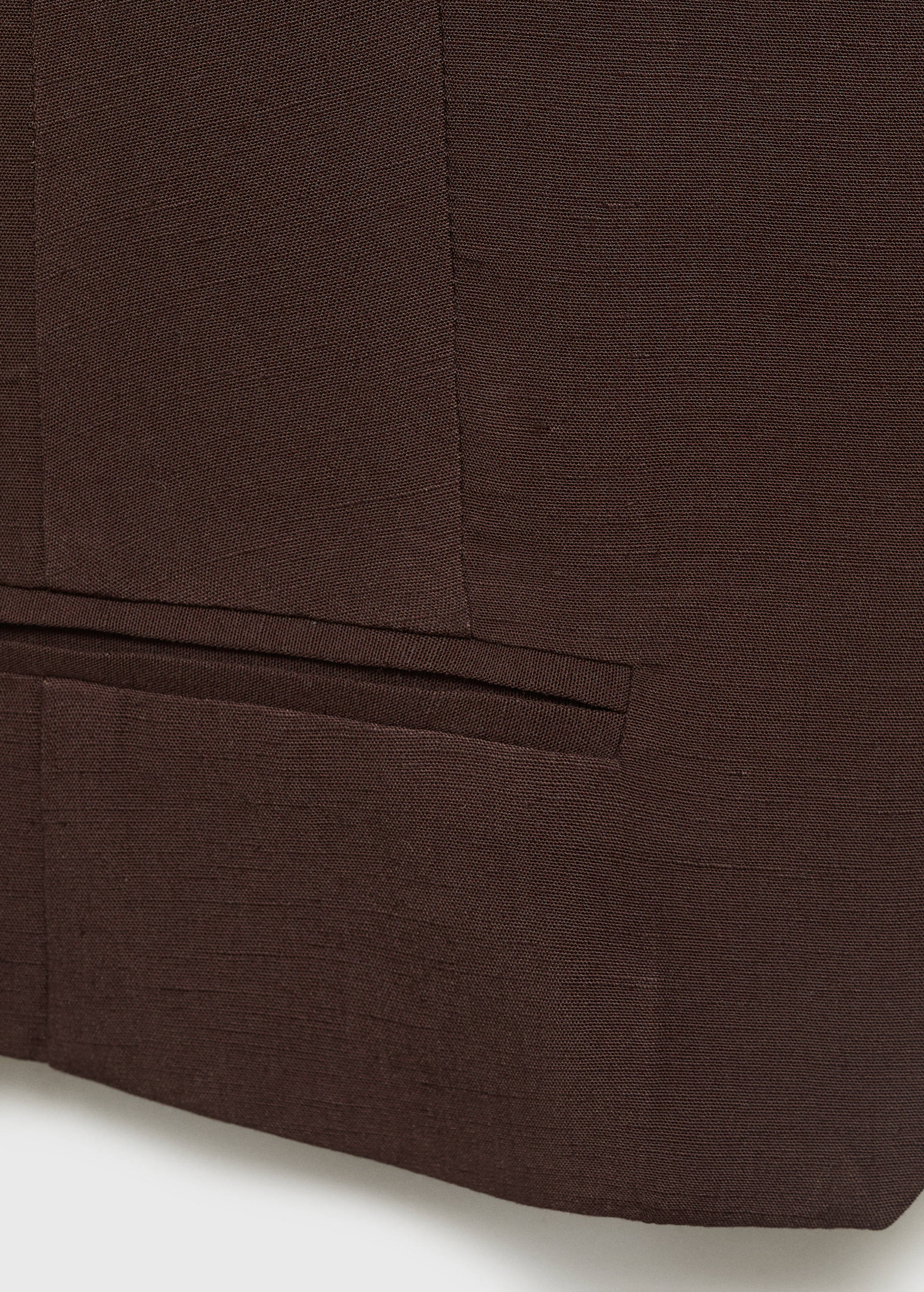 Colete de fato com botões - Pormenor do artigo 0