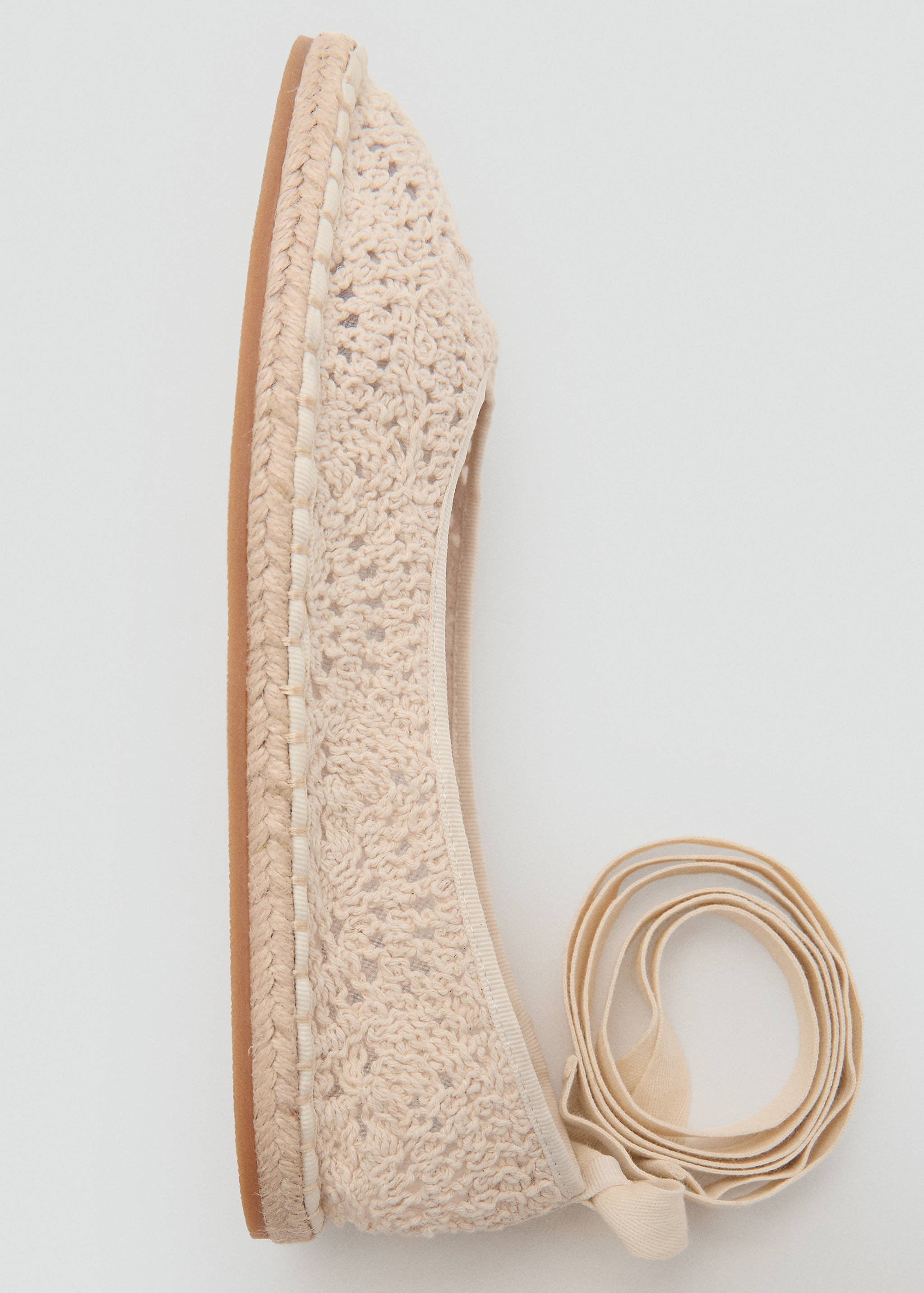Crochet ballet flats - Details of the article 3