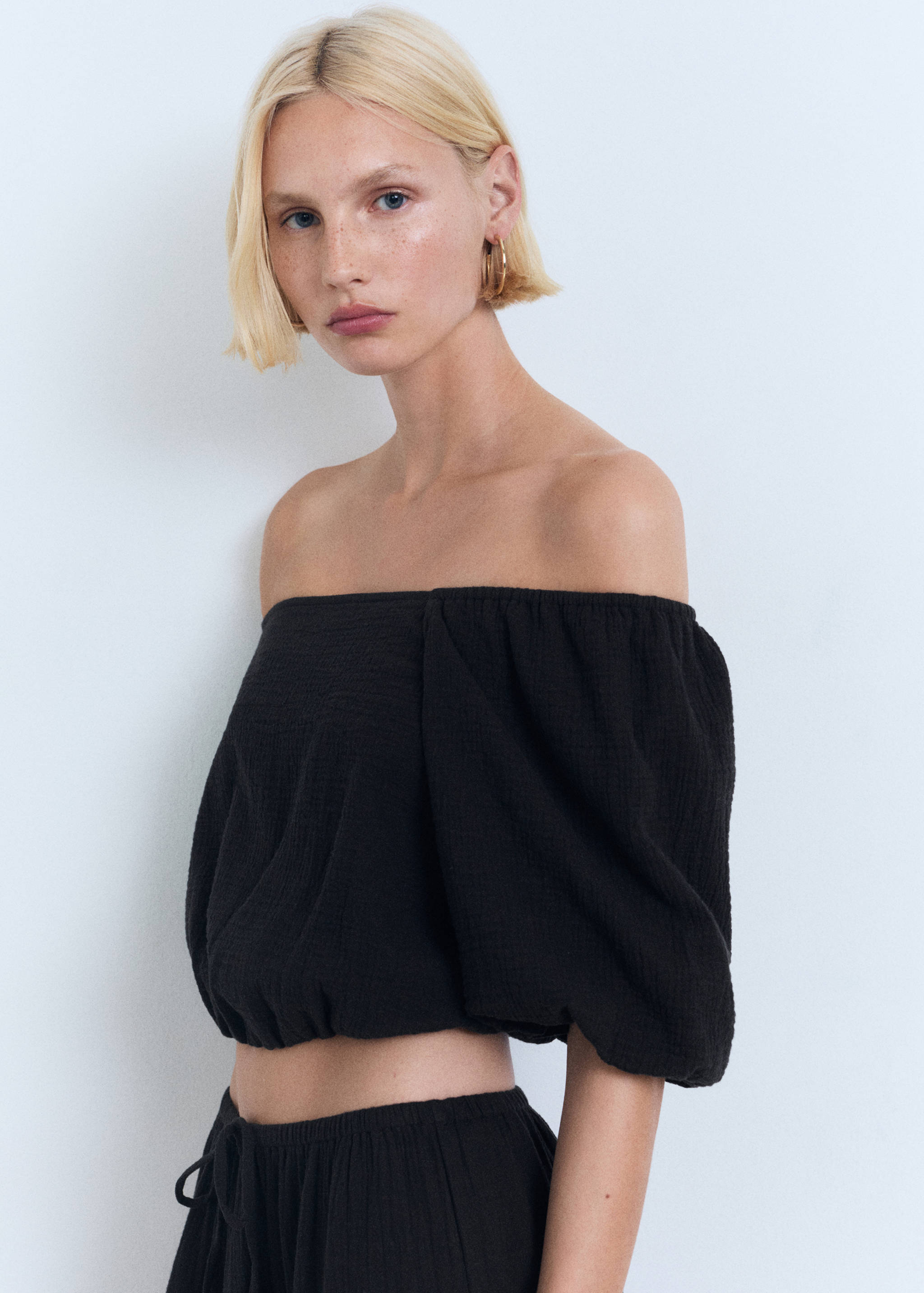 Jupe coton cordon - Détail de l'article 1