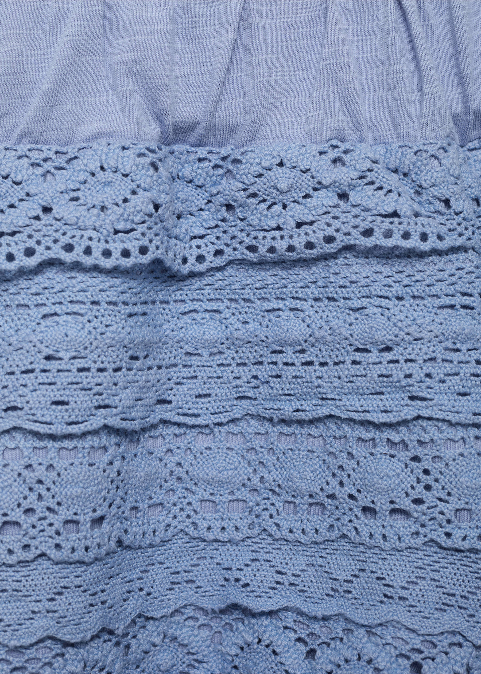 Shorts volantes crochet - Detalle del artículo 8, Verde menta. Ref: 17071164-00.