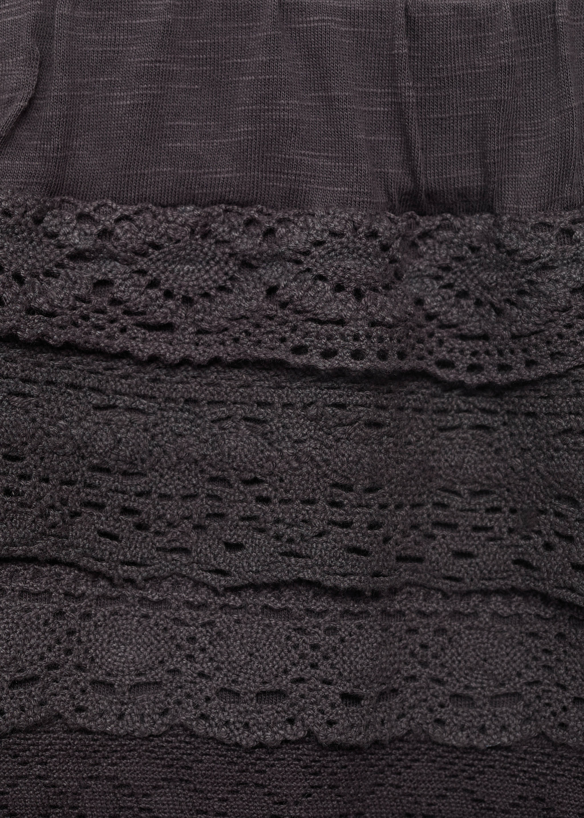 Crochet shorts with ruffles - Details of the article 8