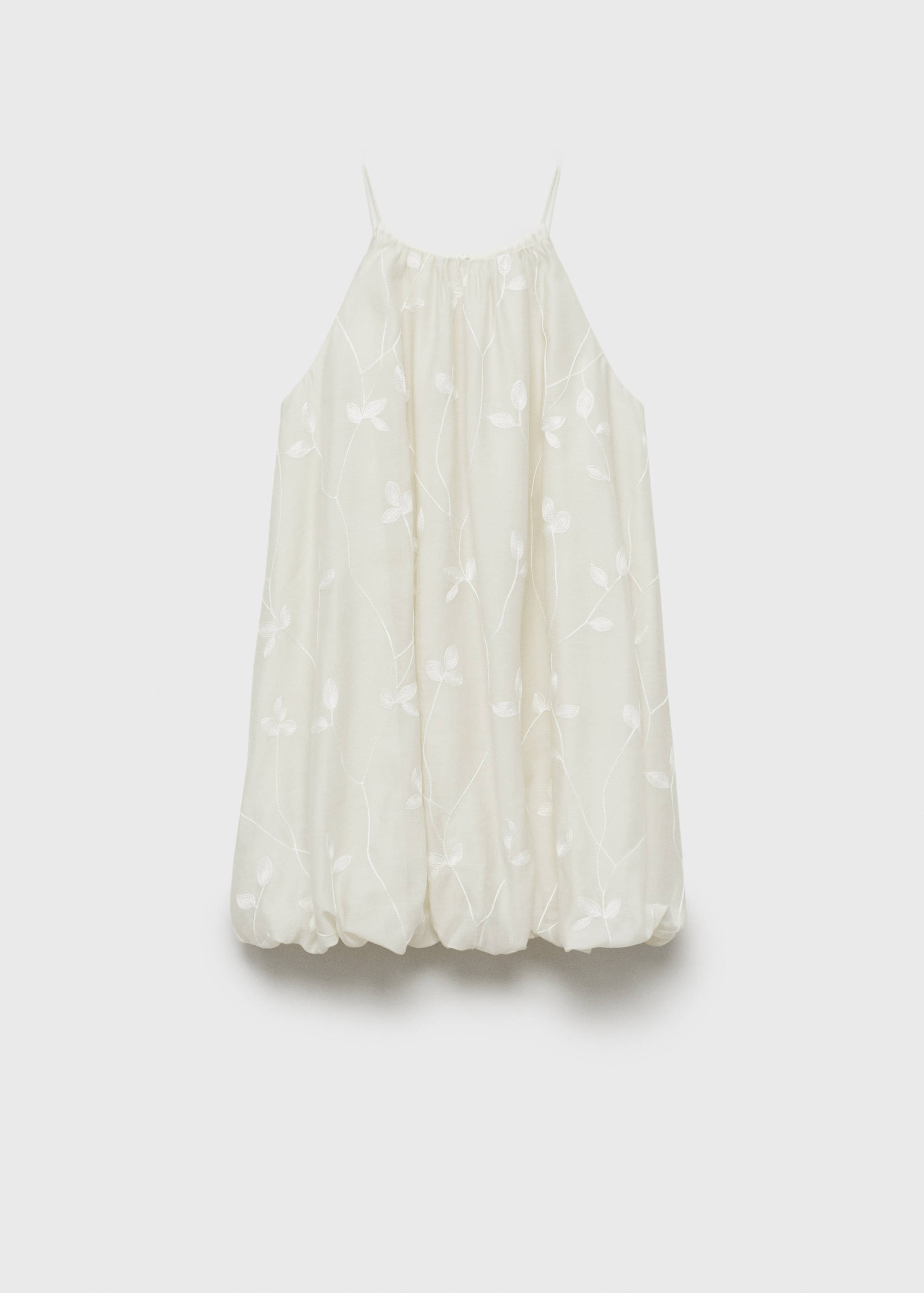 Teksturirana balon haljina - Artikl bez modela