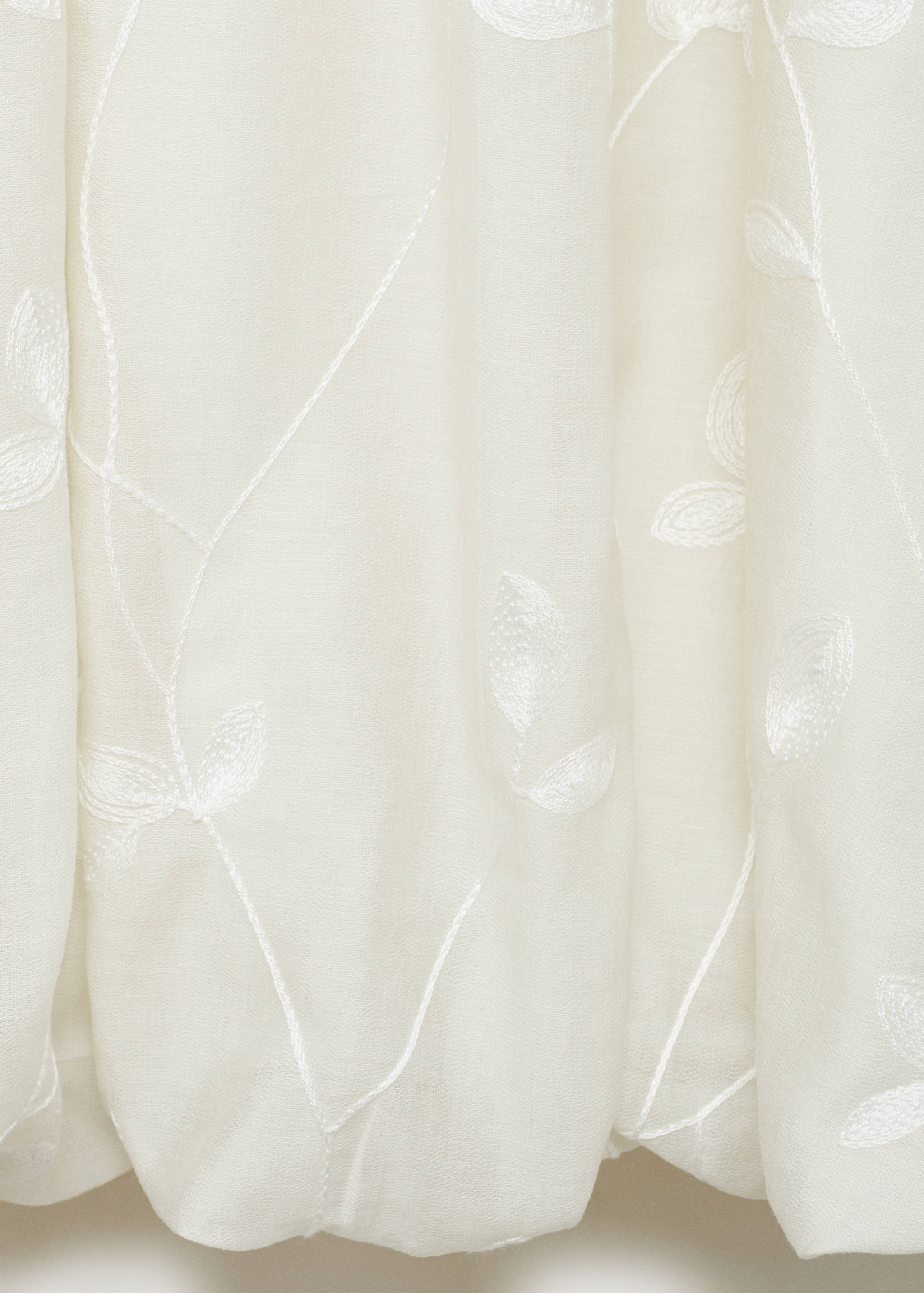 Teksturirana balon haljina - Detalji artikla 0