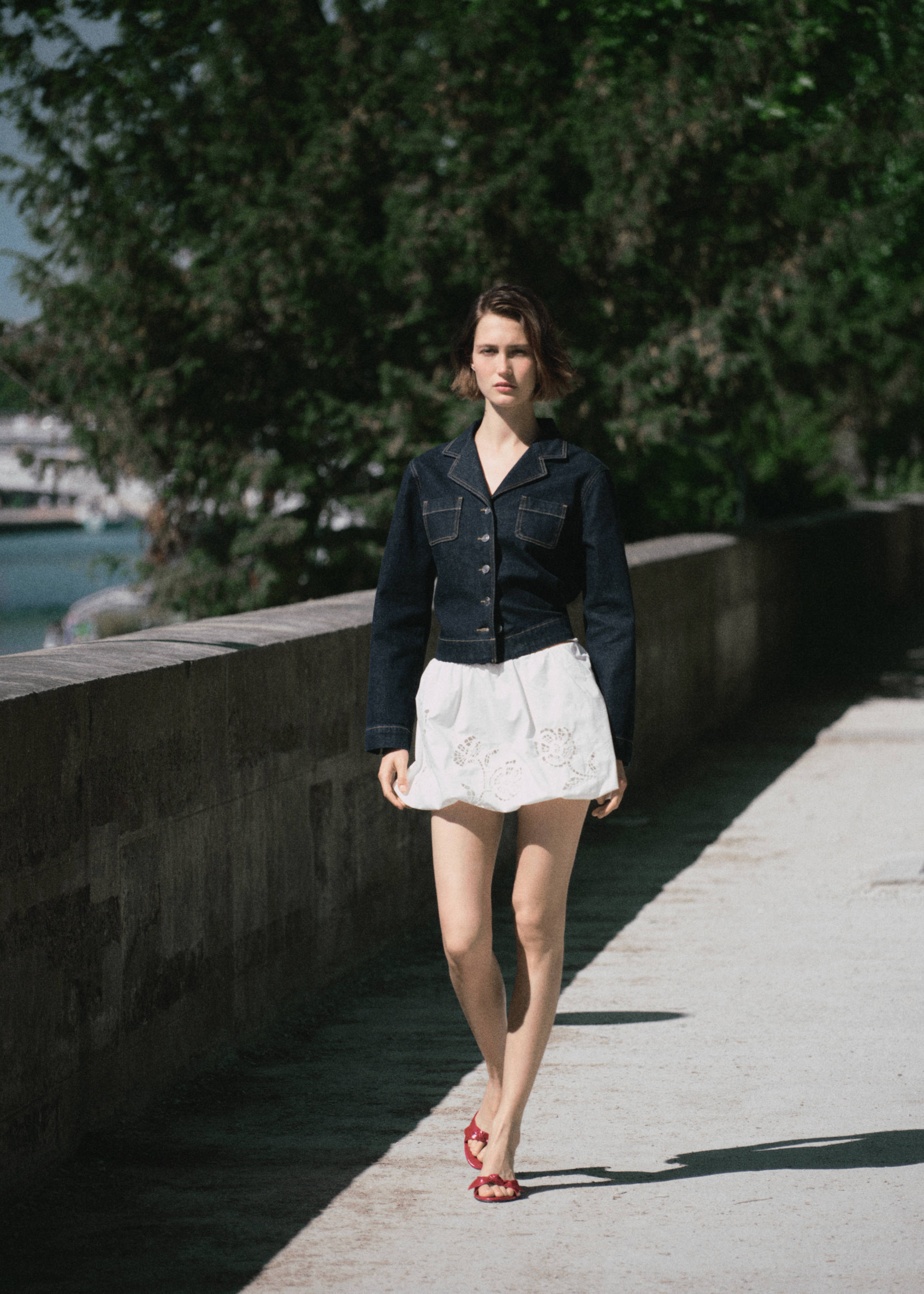 Κεντημένη φούστα balloon - Λεπτομέρεια του προϊόντος 7