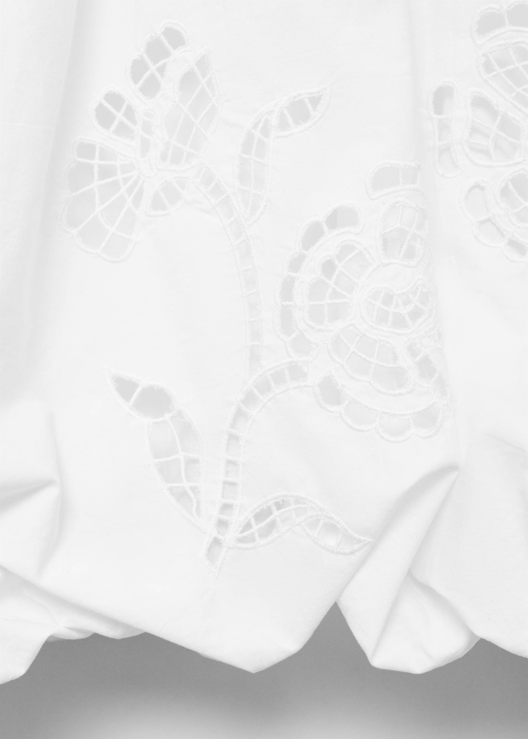 Embroidered balloon skirt - Details of the article 8