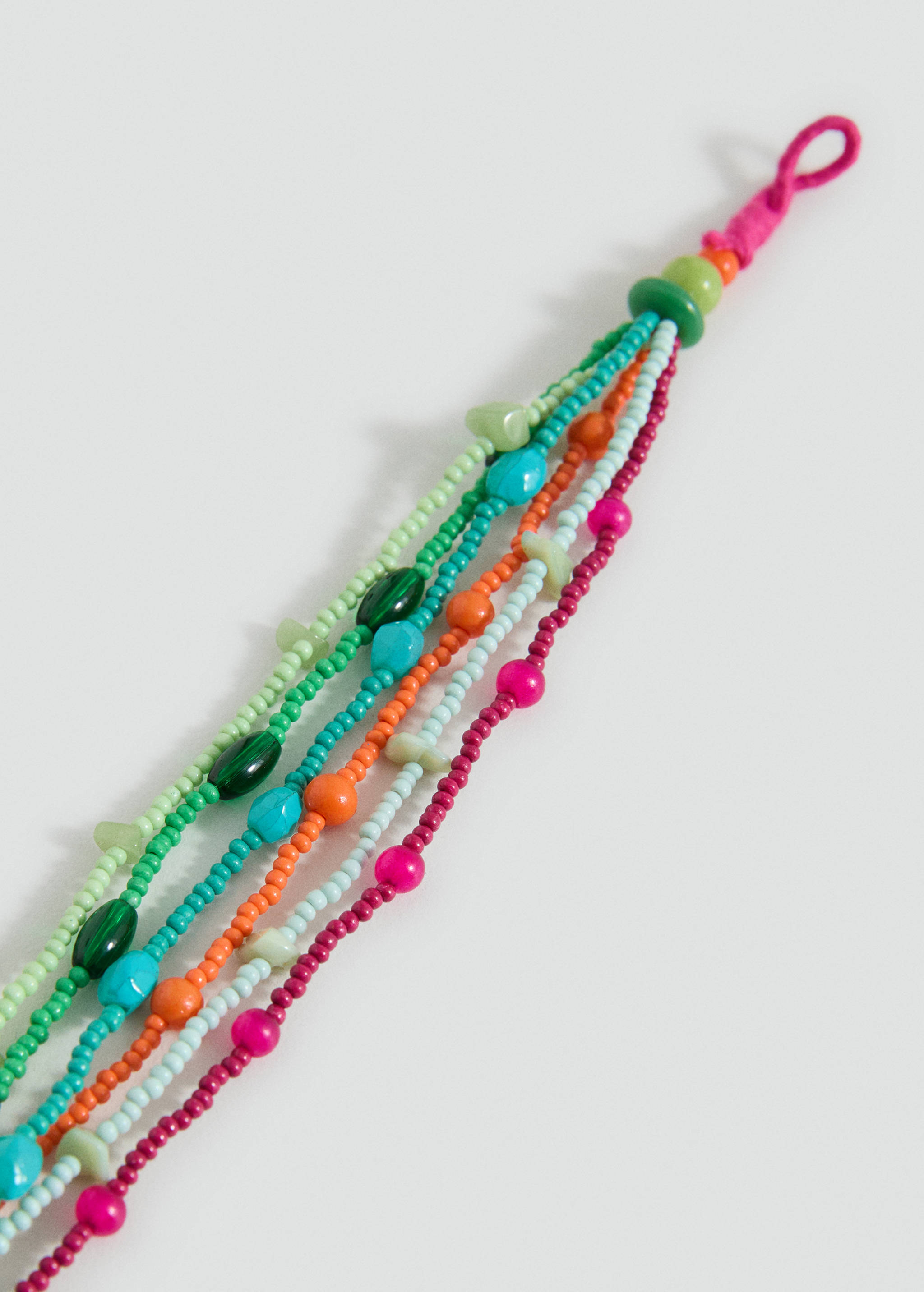 Beaded bracelet - Medium plane