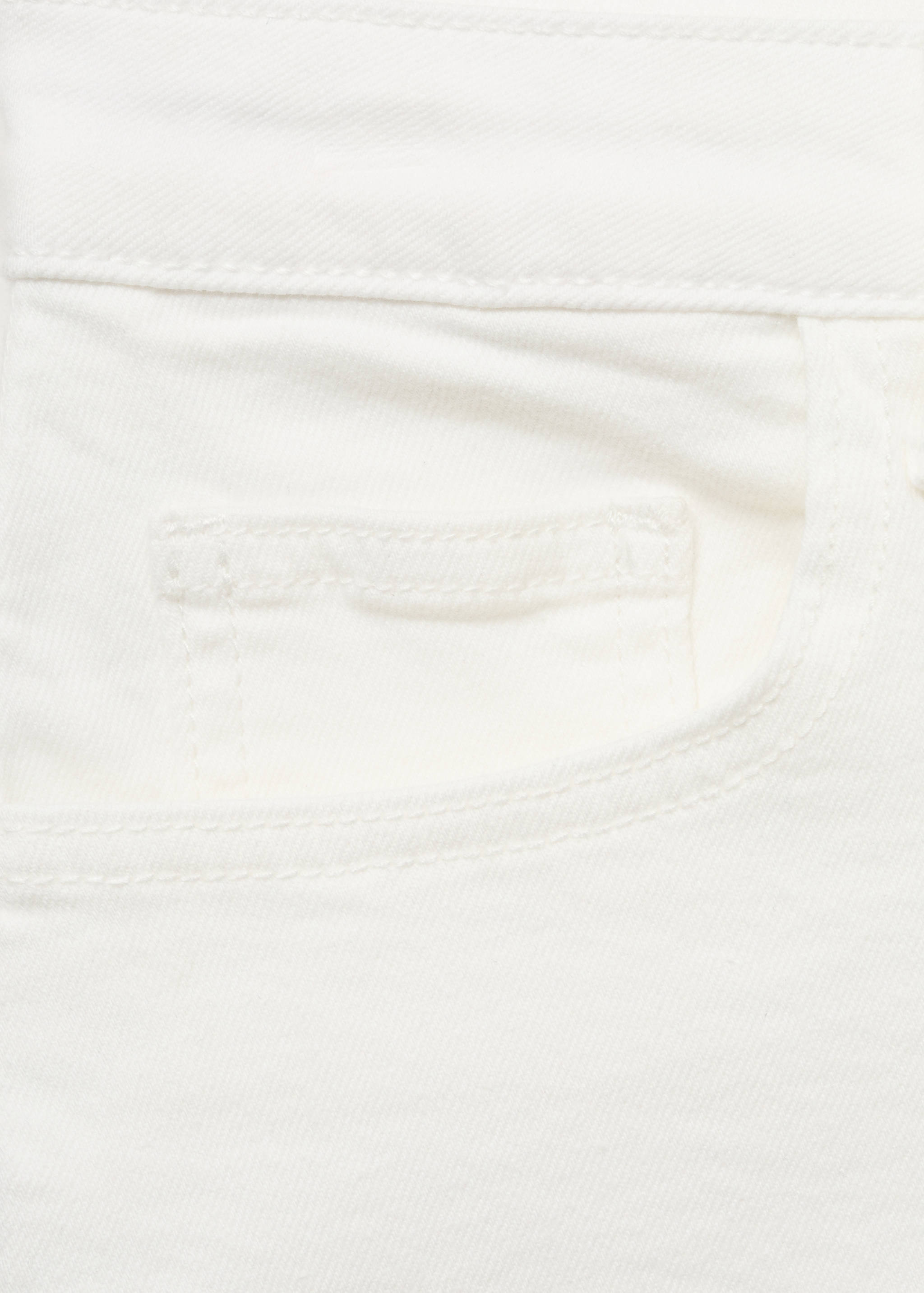 Frayed low-rise shorts - Details of the article 0