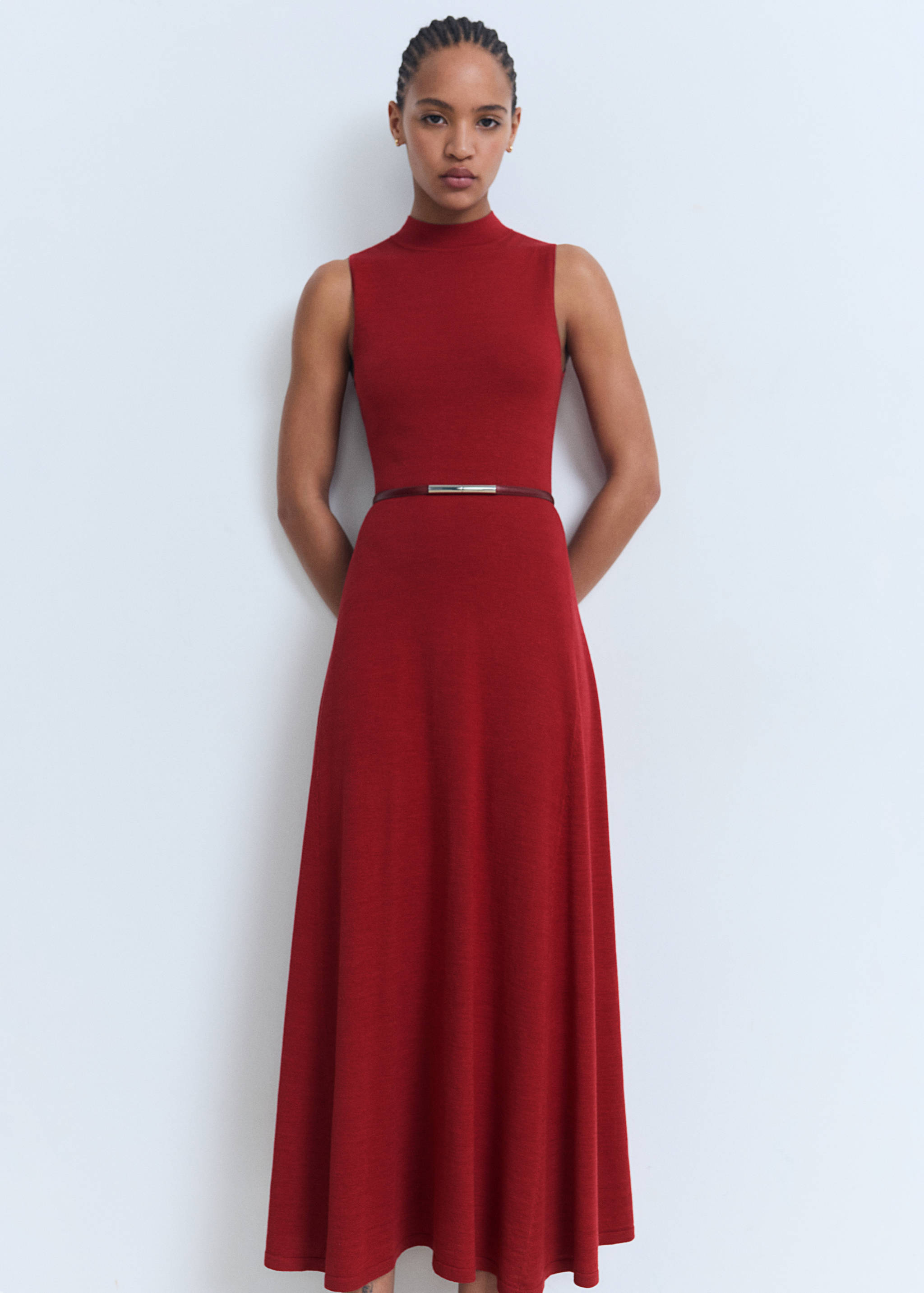 Haljina od finog pletiva A kroja - Detalji artikla 2