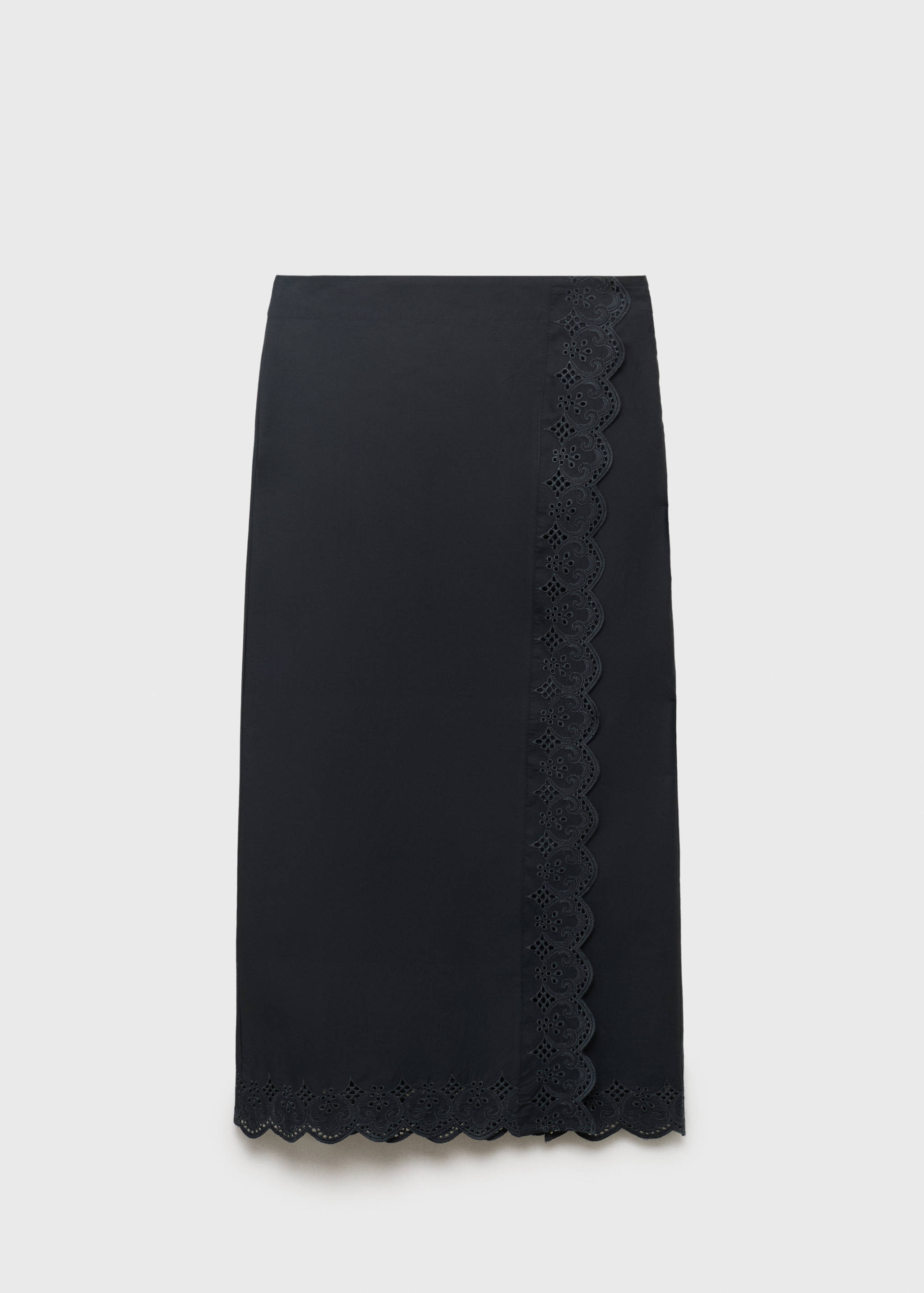 Φούστα βαμβακερή κεντητή - Προϊόν χωρίς μοντέλο