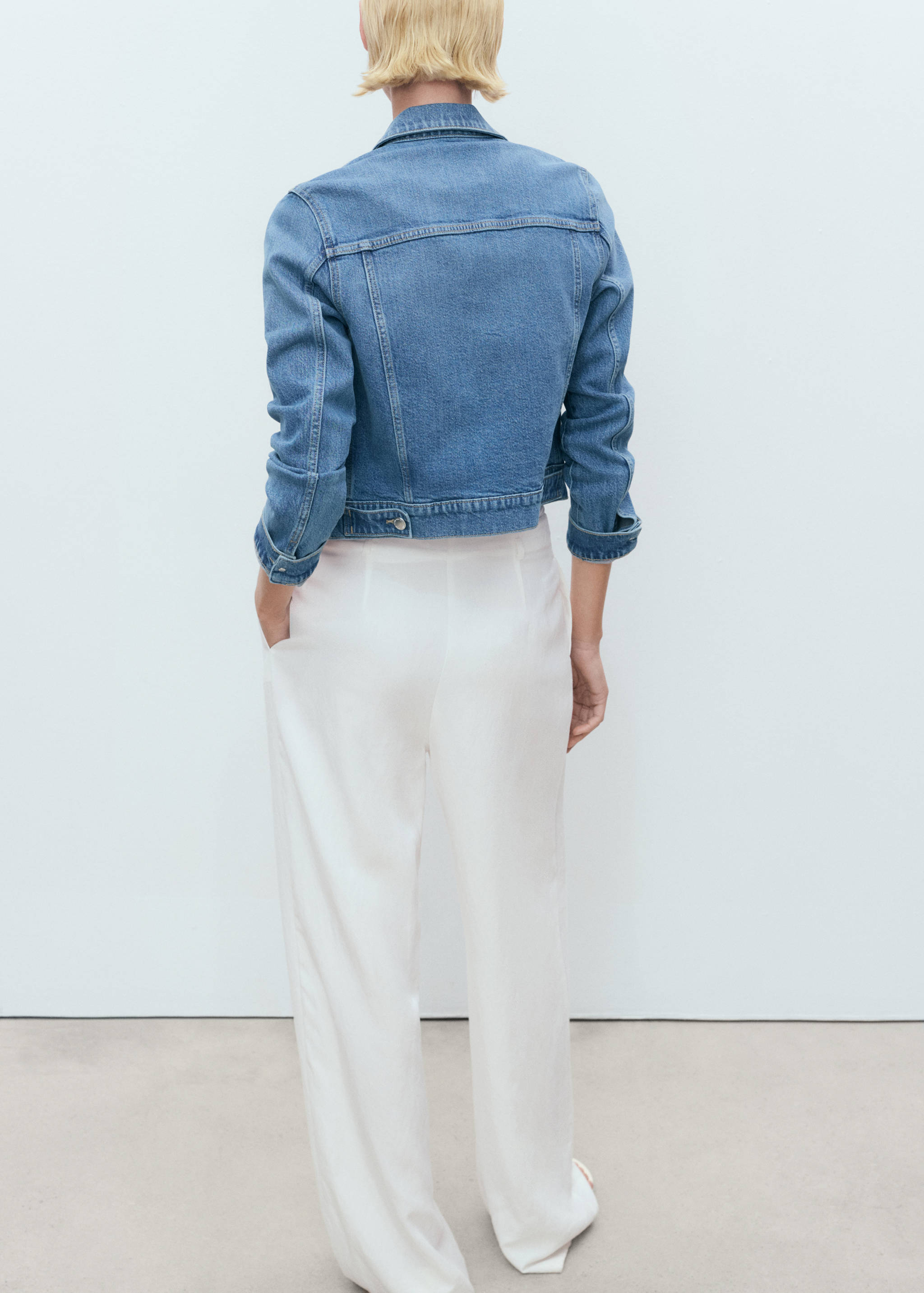 Veste jean poches - Verso de l’article