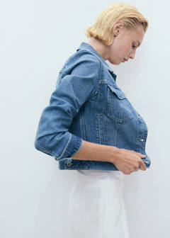 Pockets denim jacket — Medium Blue 5