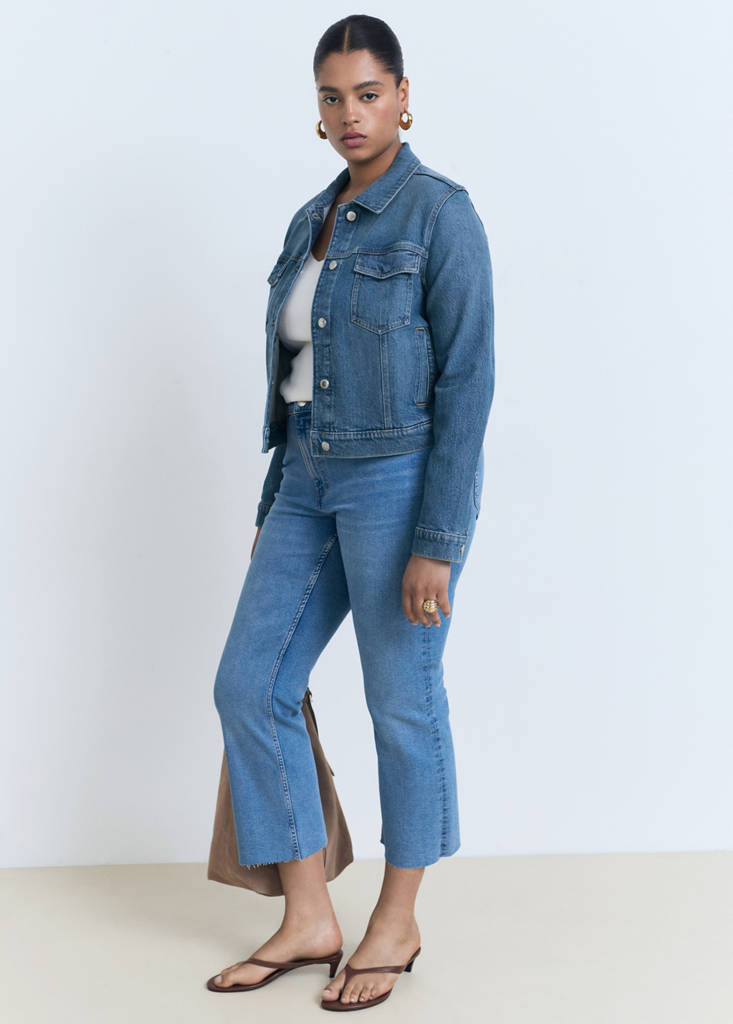 Pockets denim jacket — Medium Blue