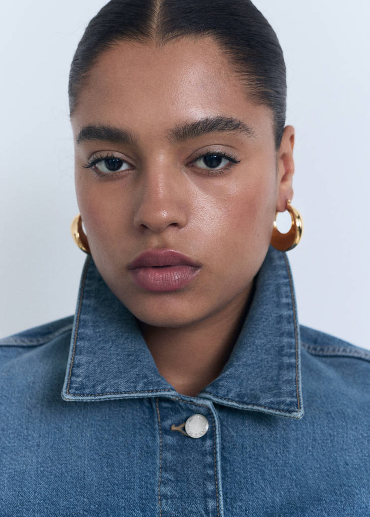 Pockets denim jacket — Medium Blue