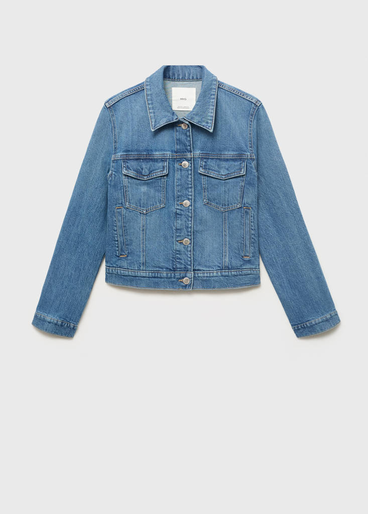 Pockets denim jacket — Medium Blue