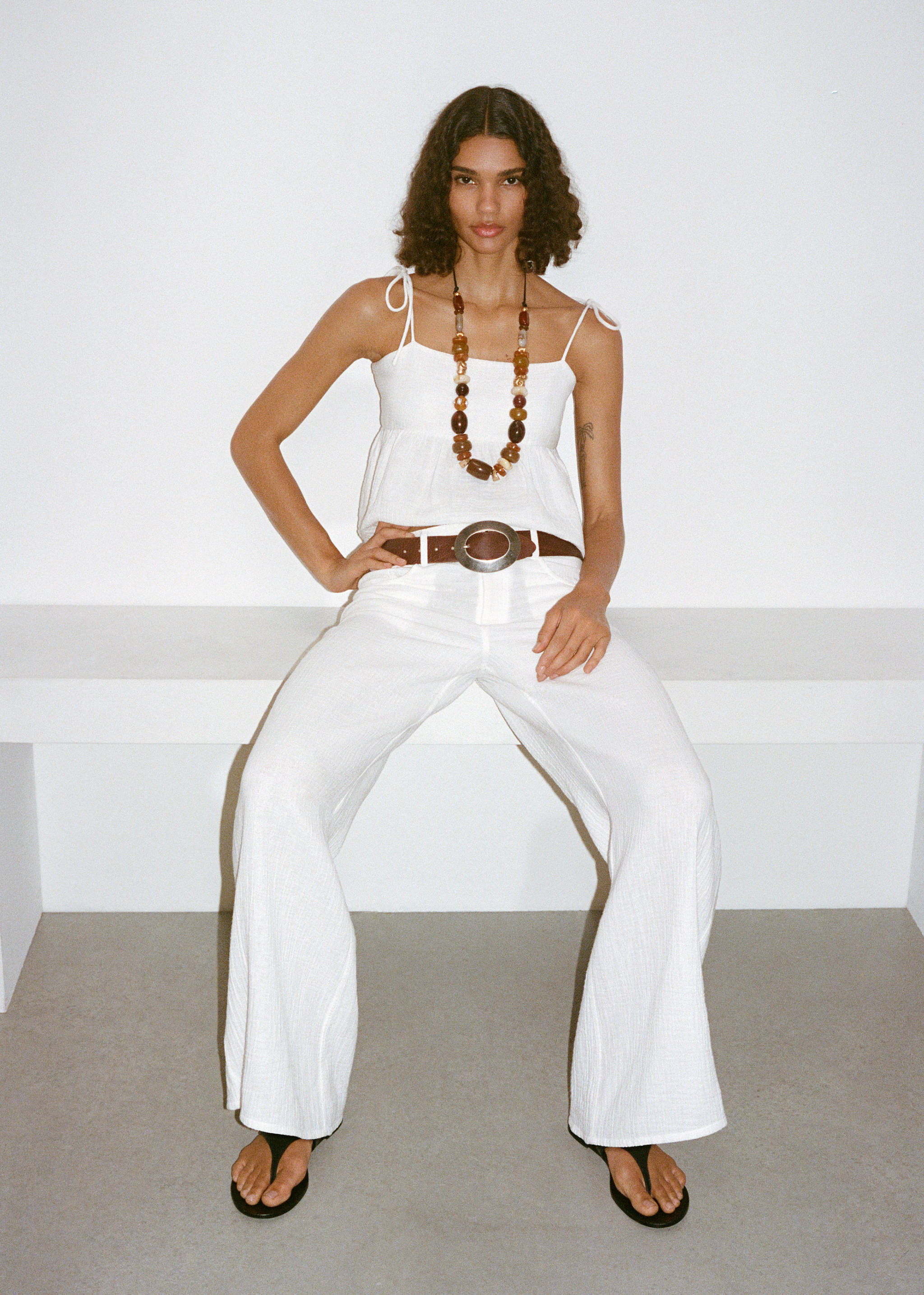 Top de algodão com folho - Pormenor do artigo 7