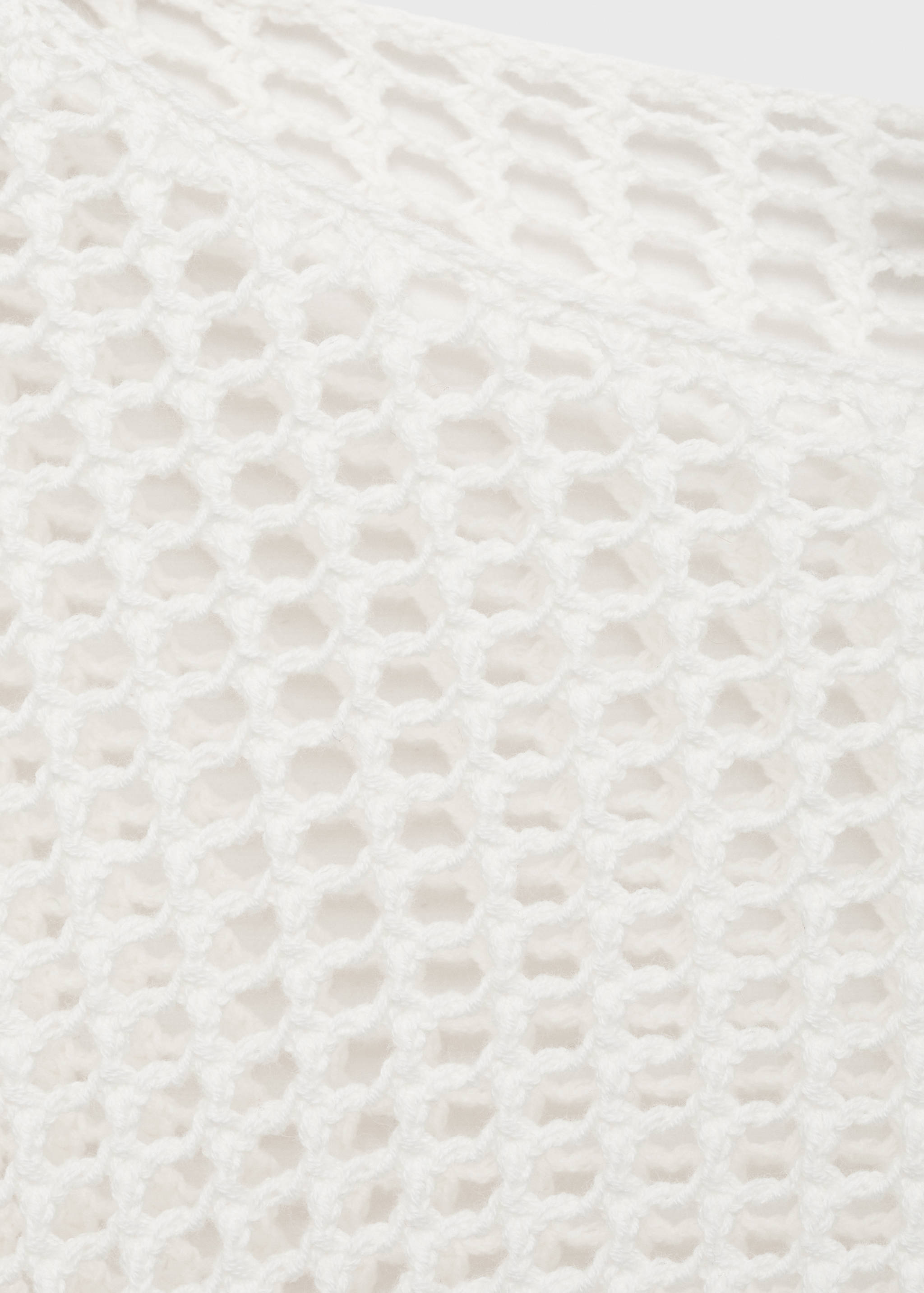 Long-sleeved crochet sweater - Details of the article 8
