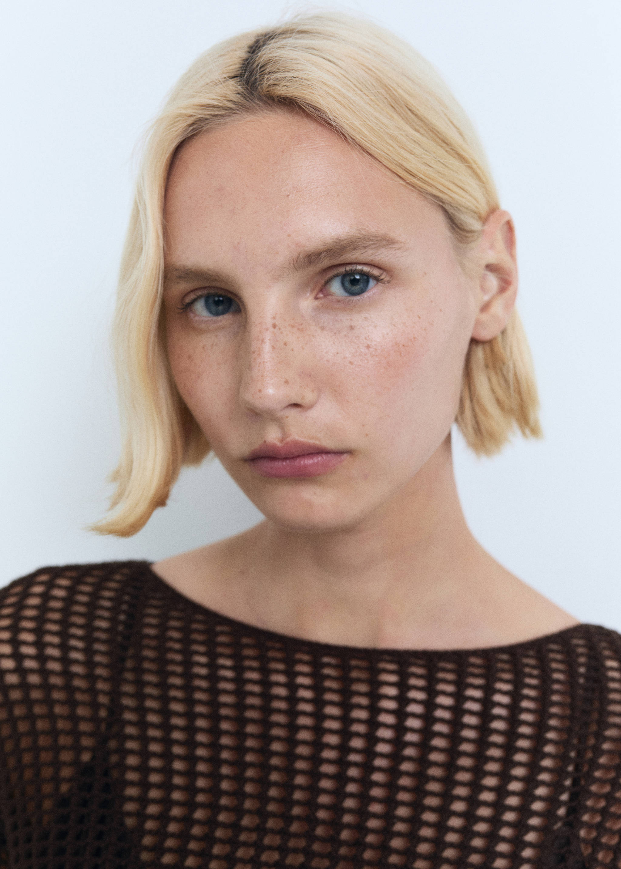 Long-sleeved crochet sweater - Details of the article 1