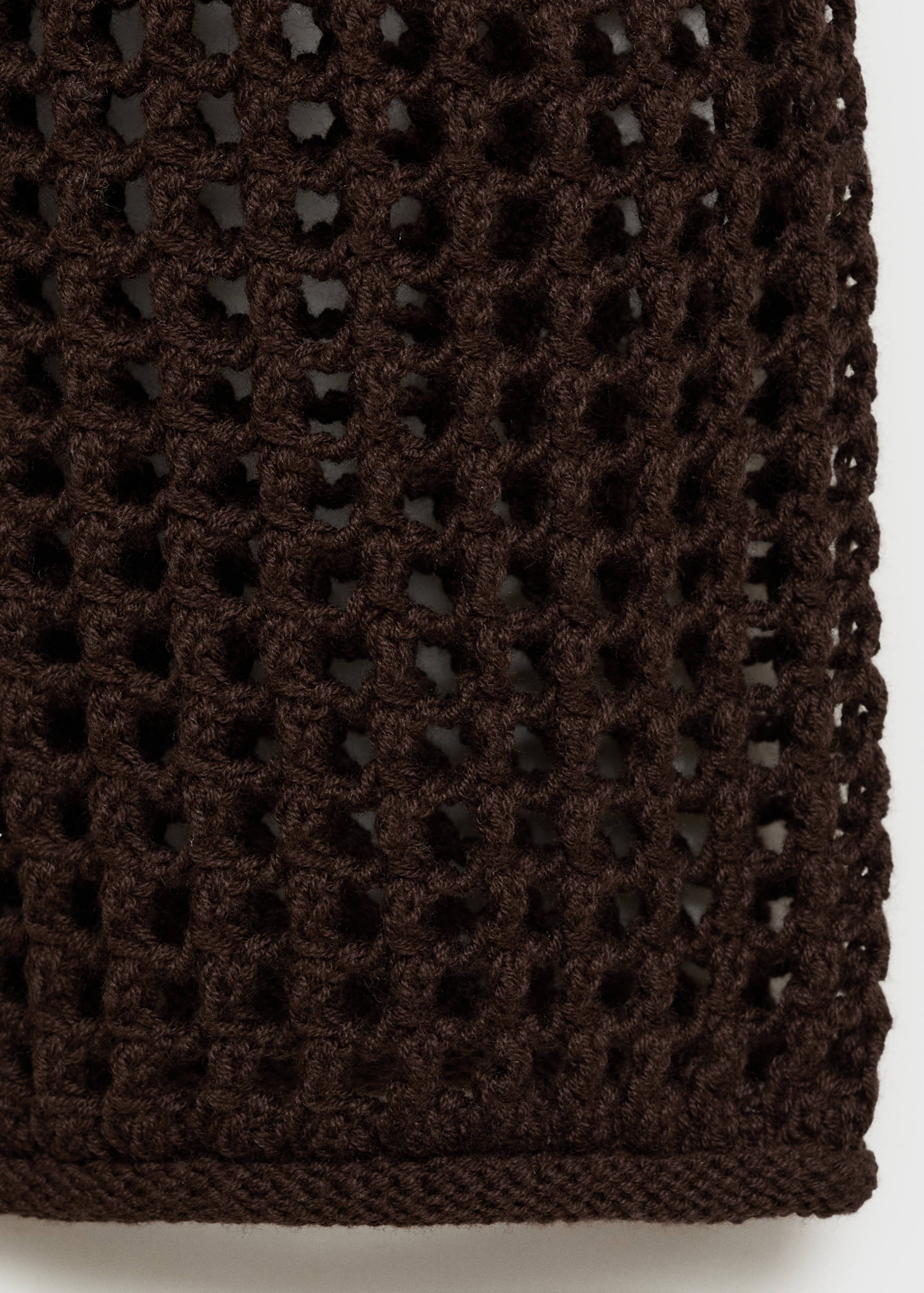 Long-sleeved crochet sweater - Details of the article 0