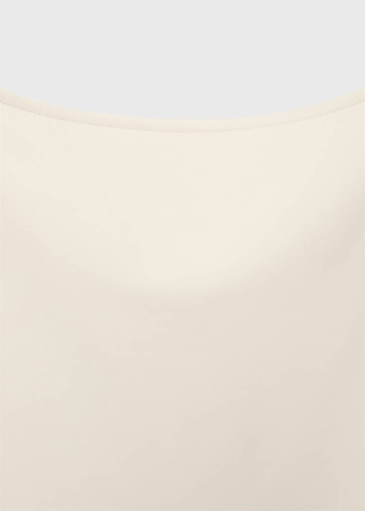 Spaghetti strap top — White