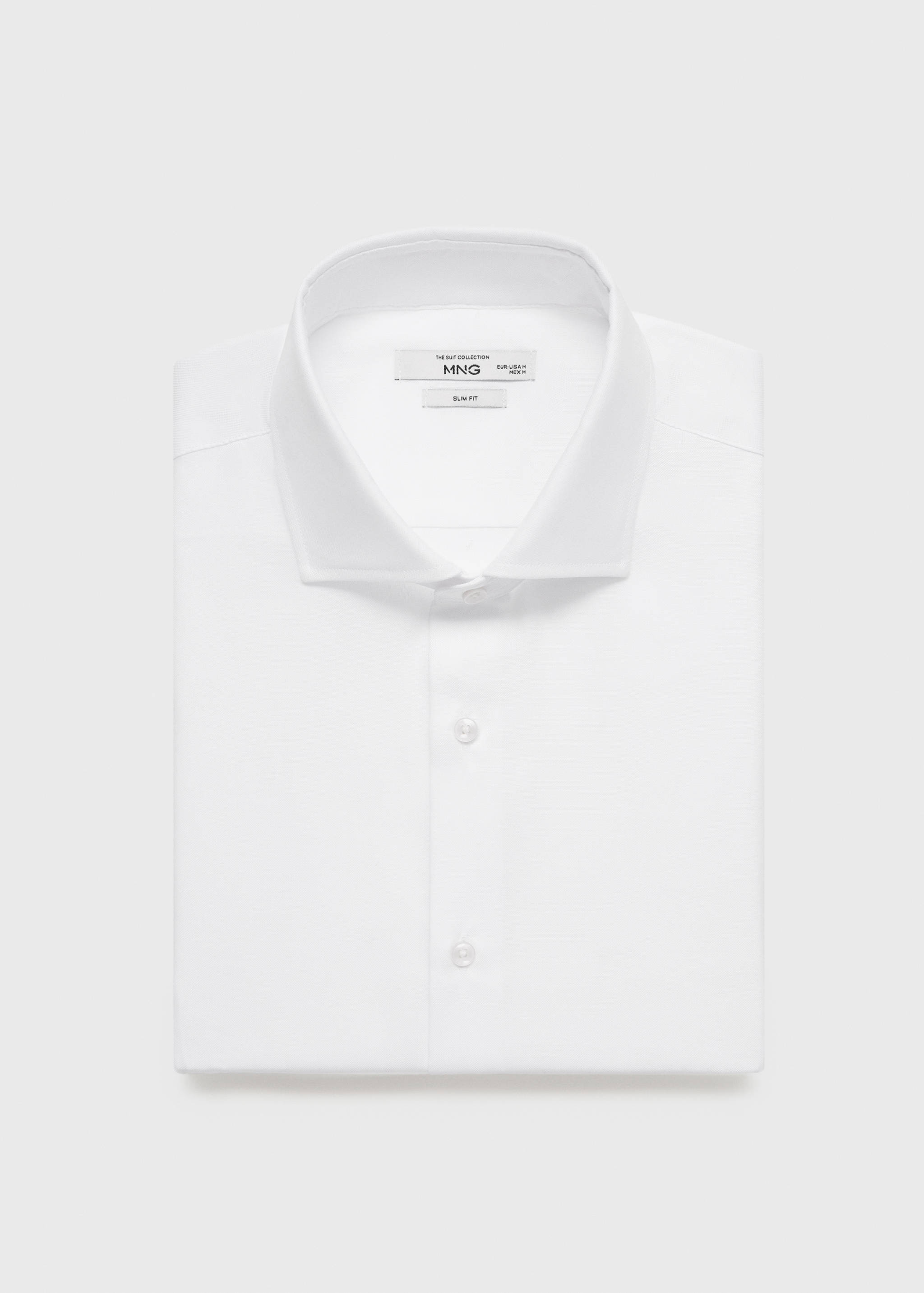 Koszula garniturowa slim fit z bawełny - Szczegóły artykułu 8