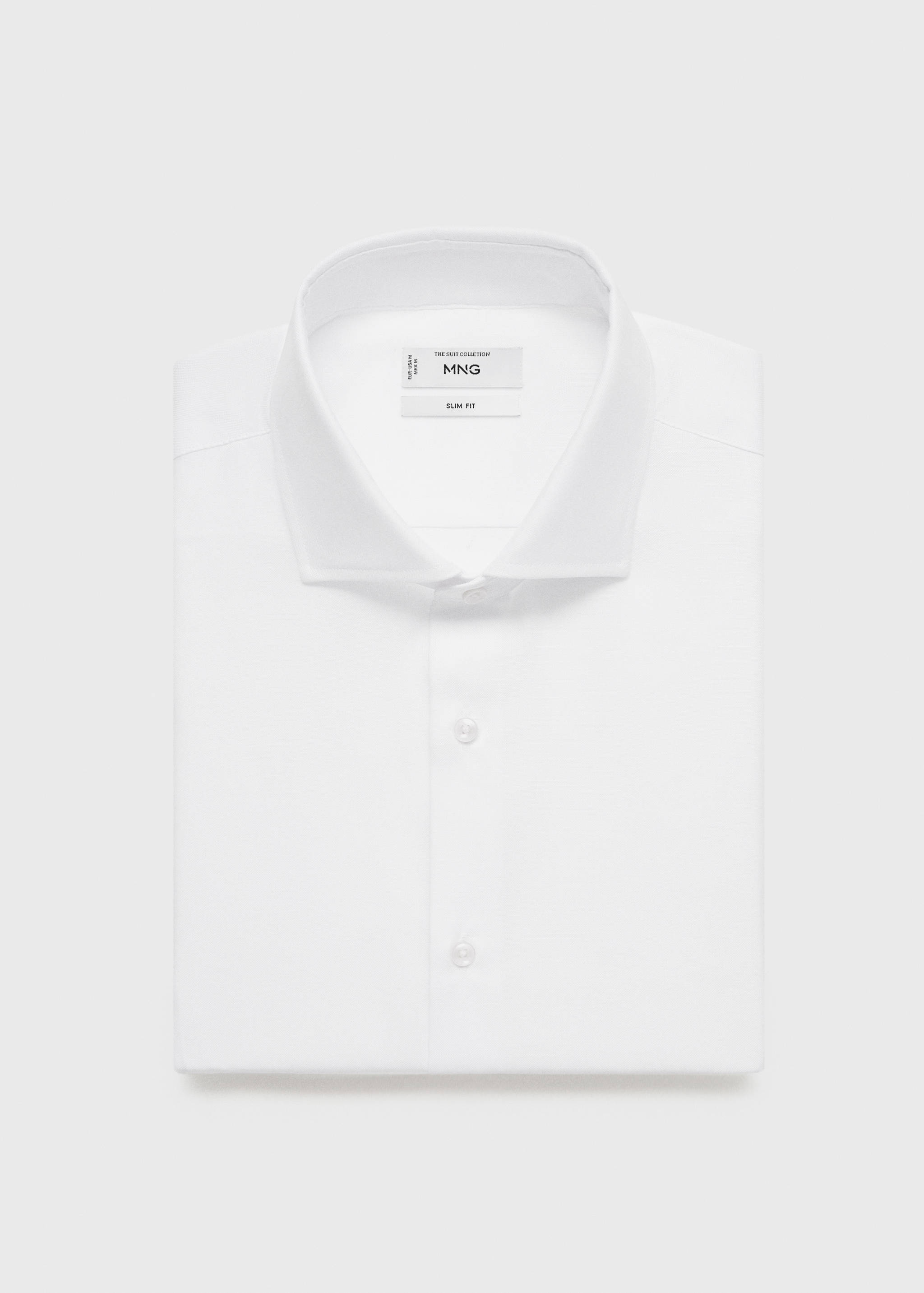 Koszula garniturowa slim fit z bawełny - Szczegóły artykułu 9