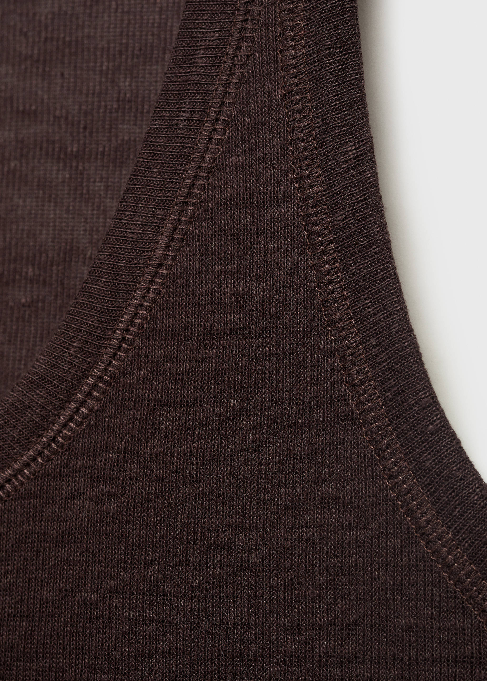 Linen top with sleeves - Details of the article 8