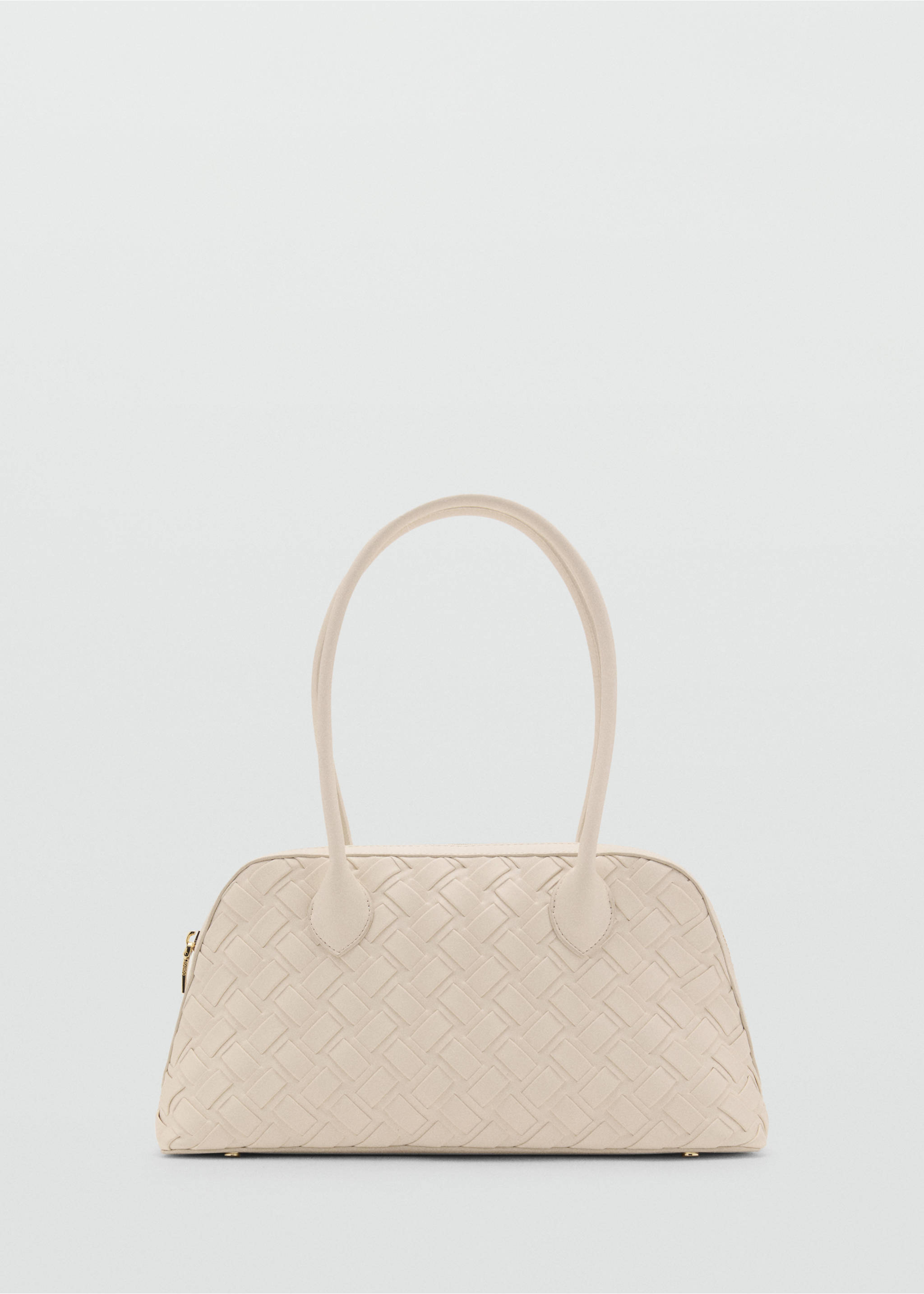 Braided bowling bag - Article without model, Off White. Ref: 17071206-00.