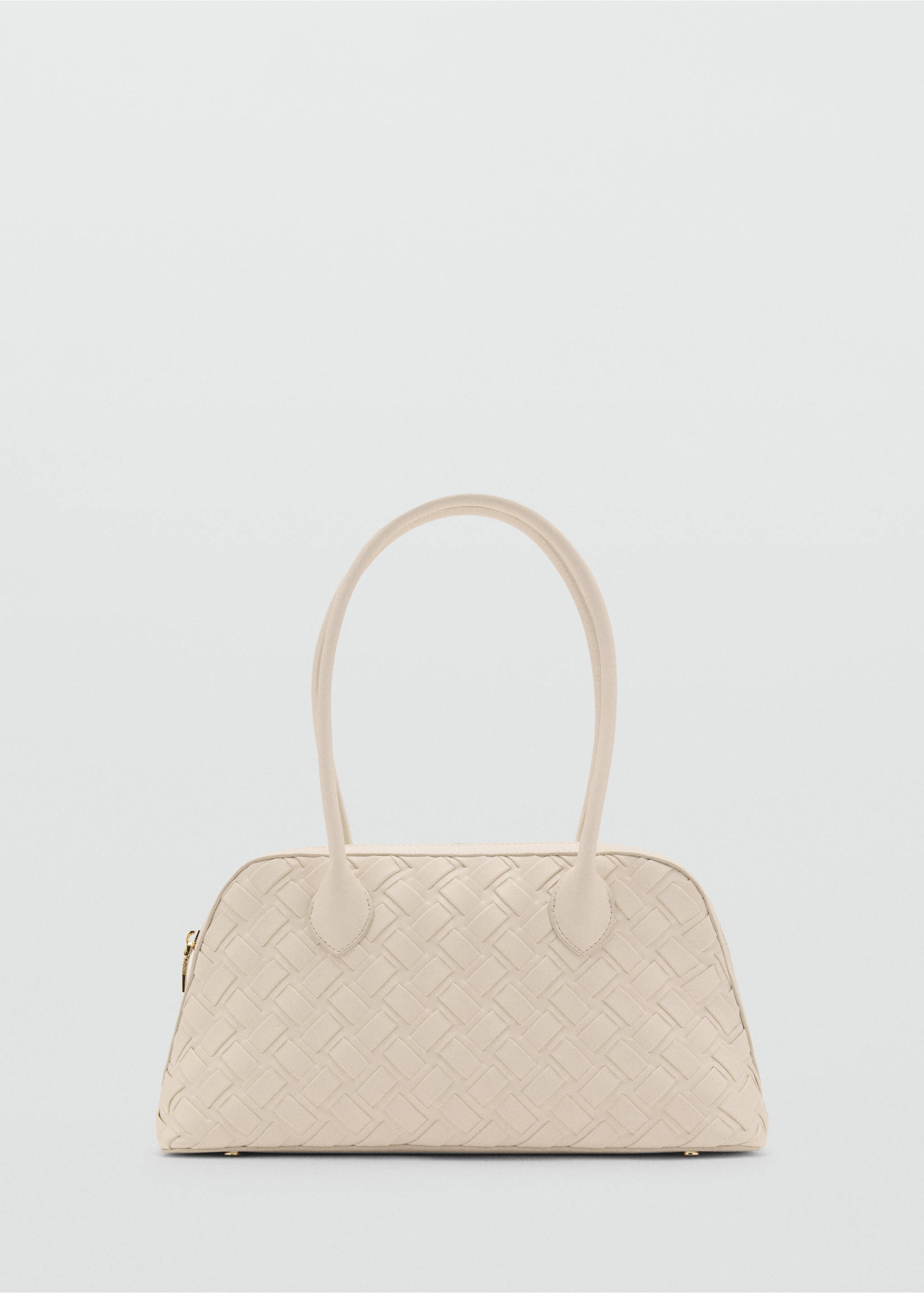 Braided bowling bag - Article without model, Off White. Ref: 17071206-00.