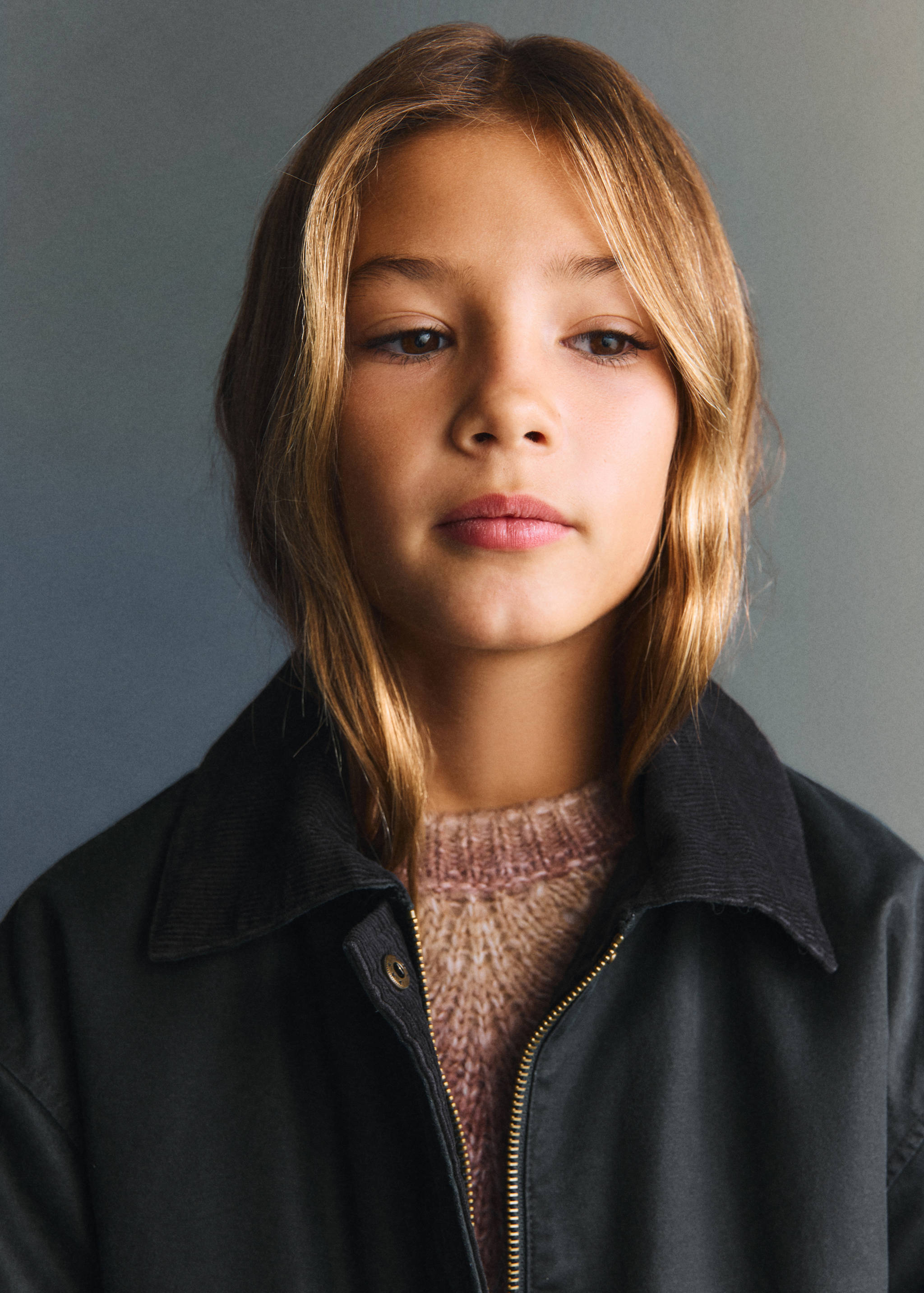 打蜡效果派克大衣 - null