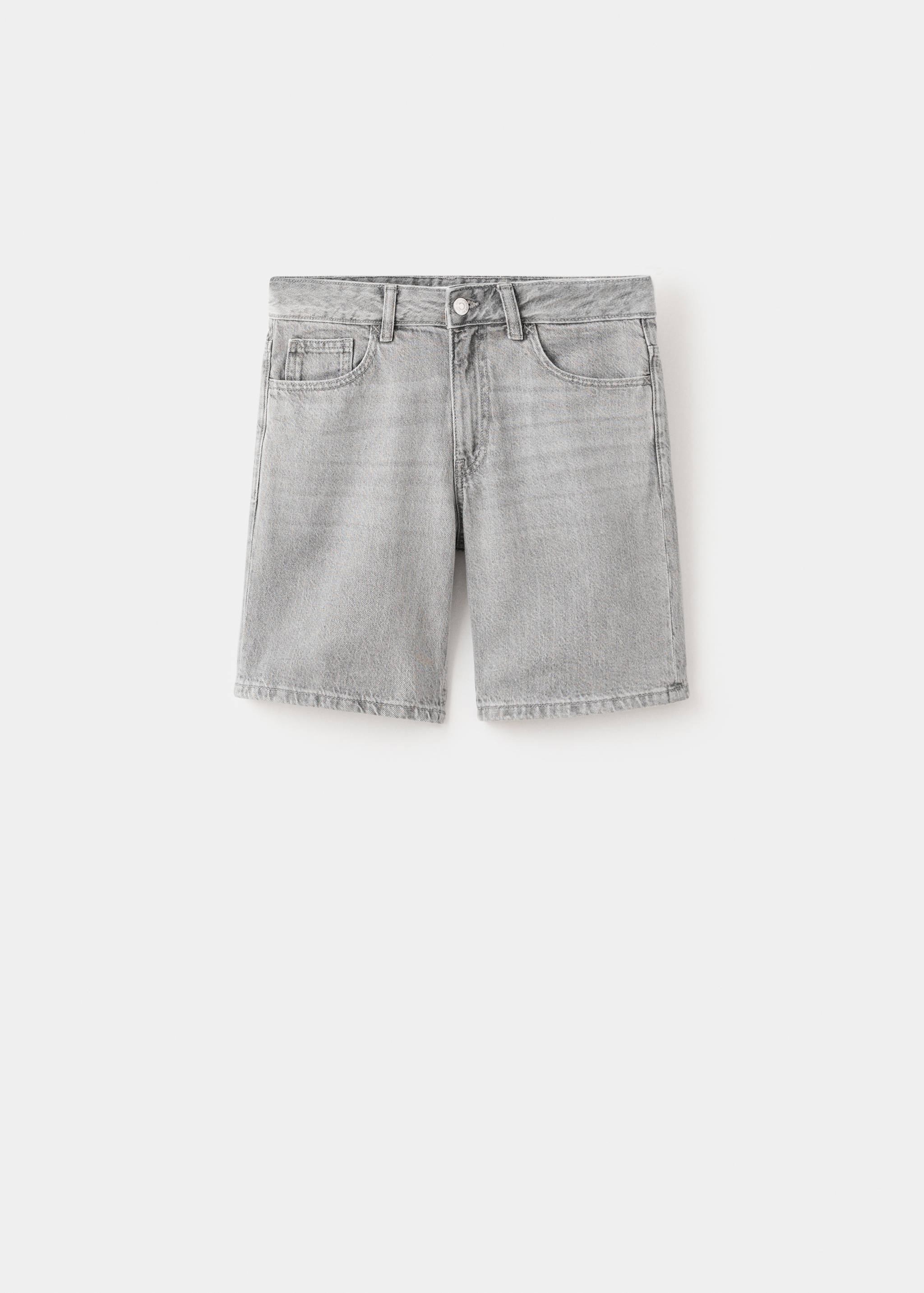Cotton denim shorts - Article without model