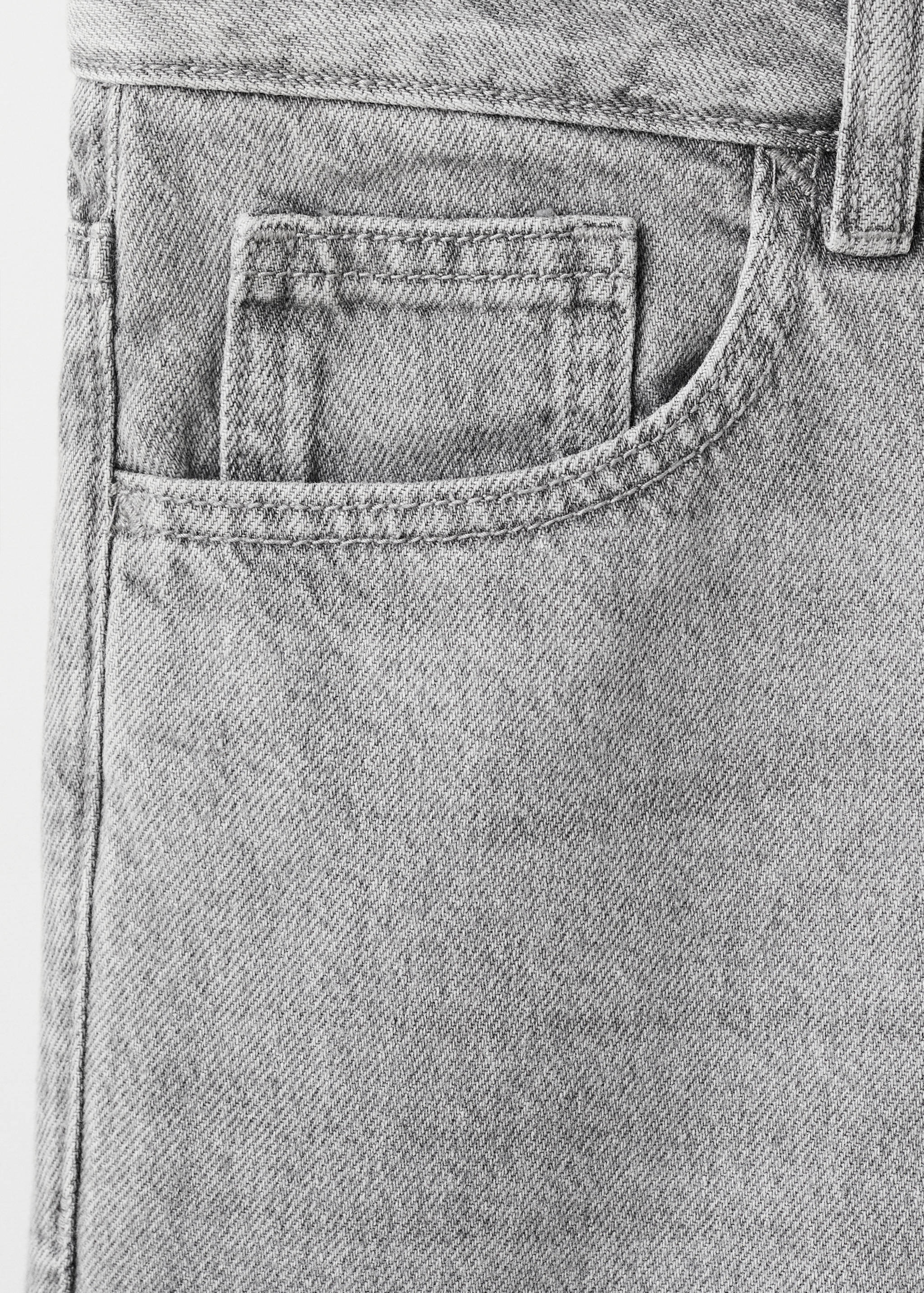 Cotton denim shorts - Details of the article 8