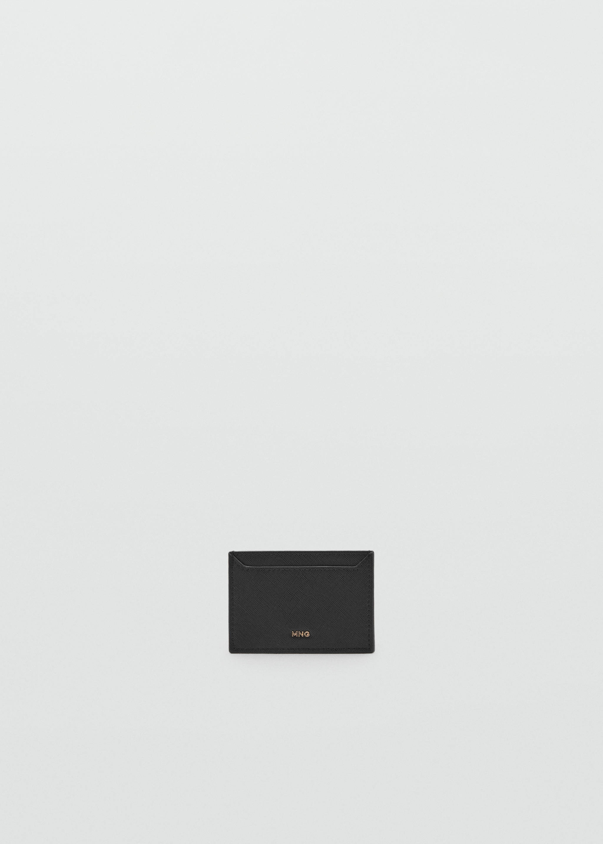 Saffiano-effect cardholder - Article without model