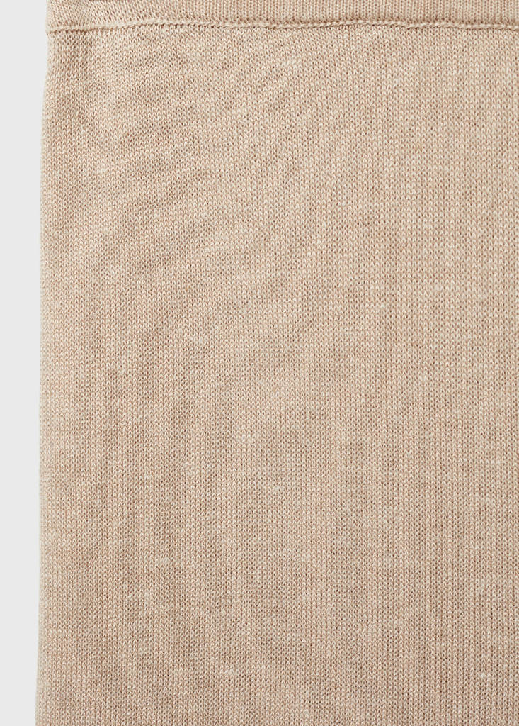 Straight knitted trousers — Light/Pastel Grey