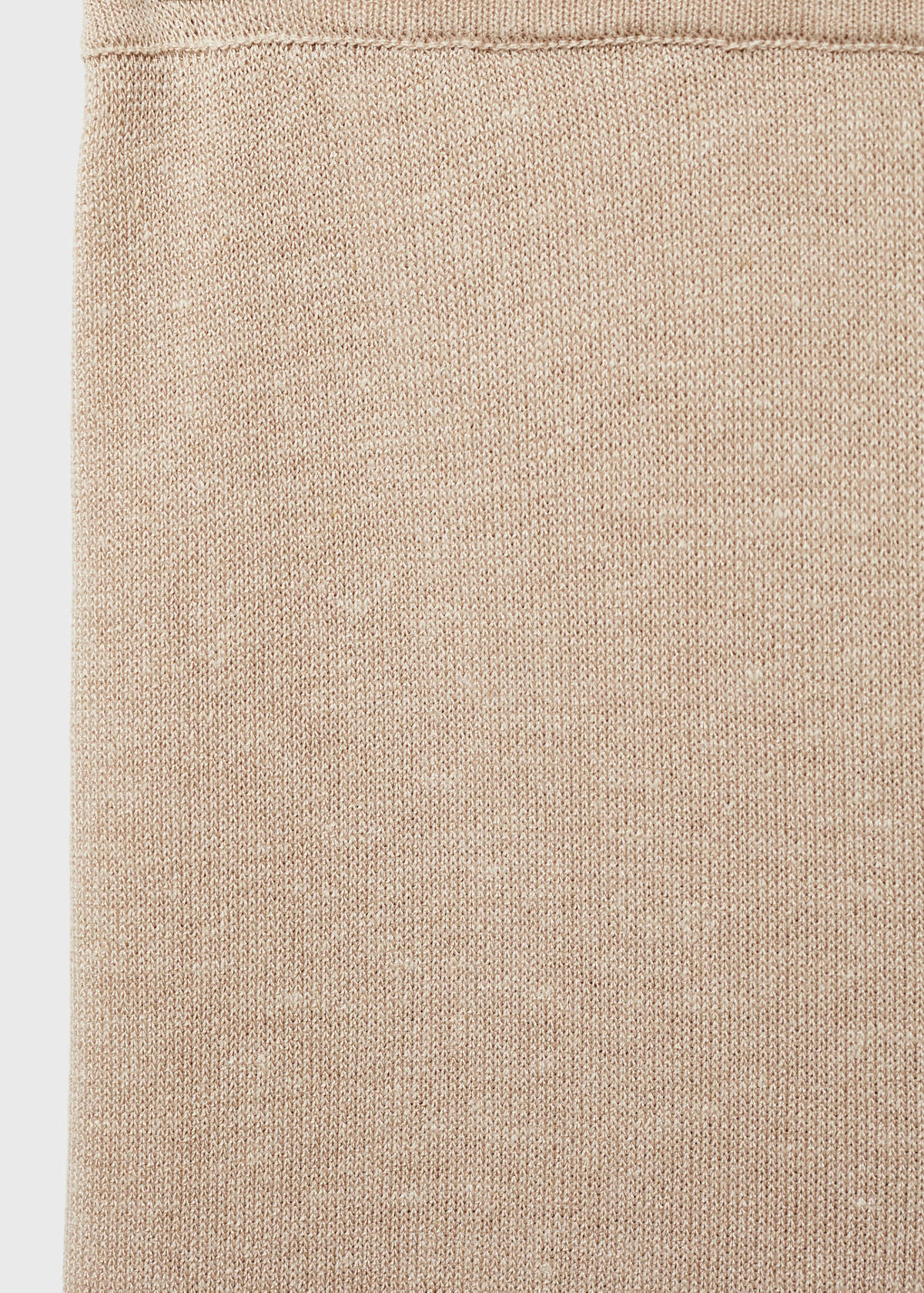 Straight knitted trousers — Light/Pastel Grey