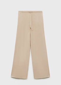 Straight knitted trousers — Light/Pastel Grey 9