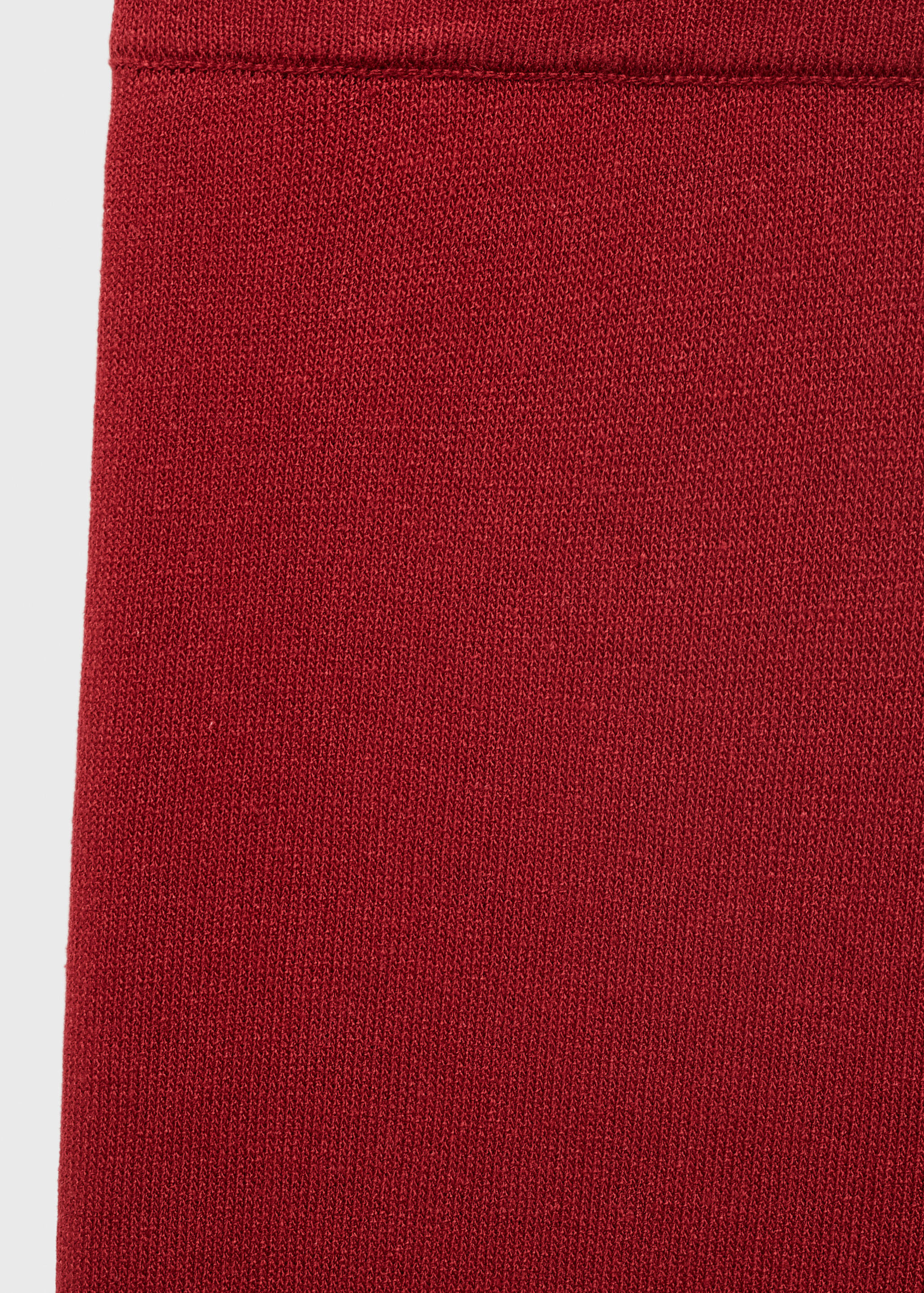 Straight knitted pants - Details of the article 0