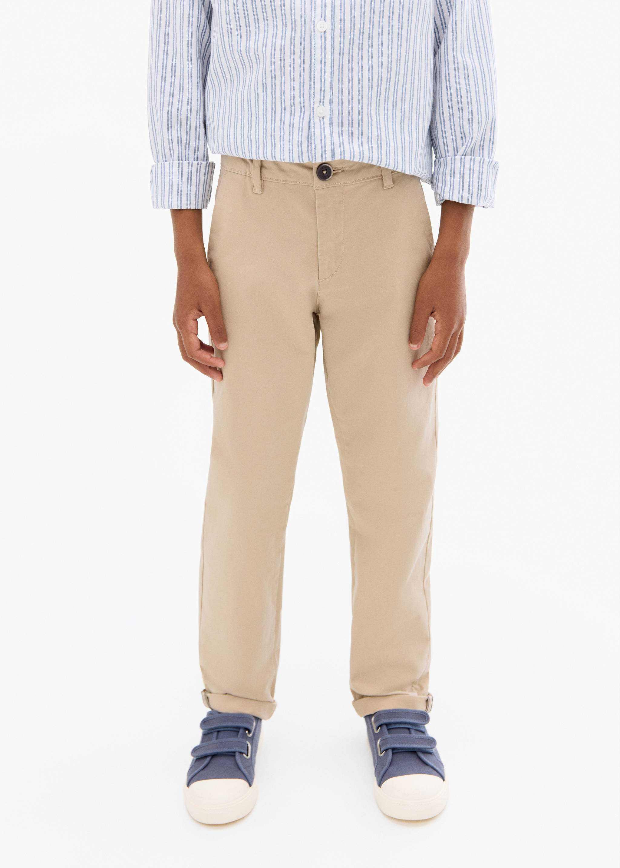 Plain chino pants - Details of the article 6
