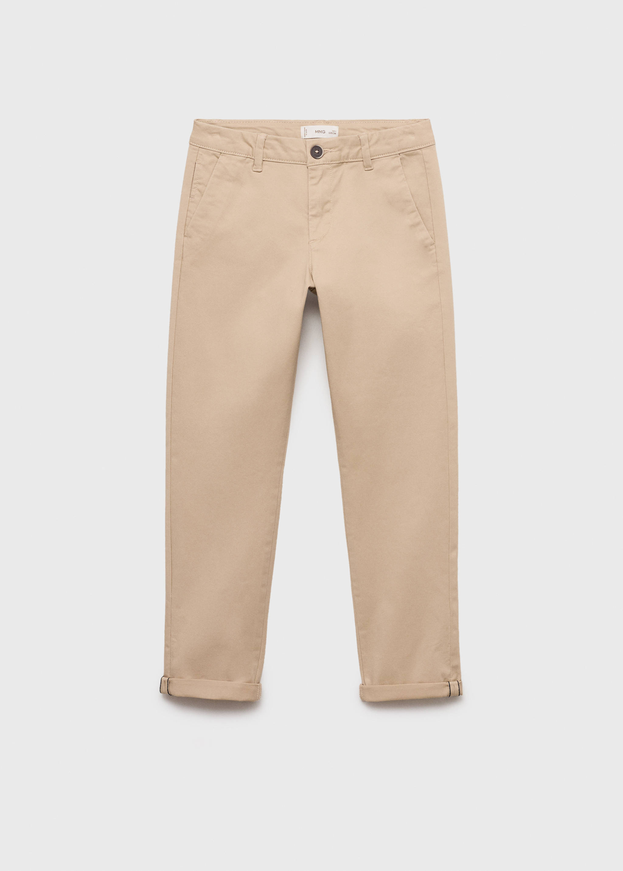 Plain chino pants - Article without model