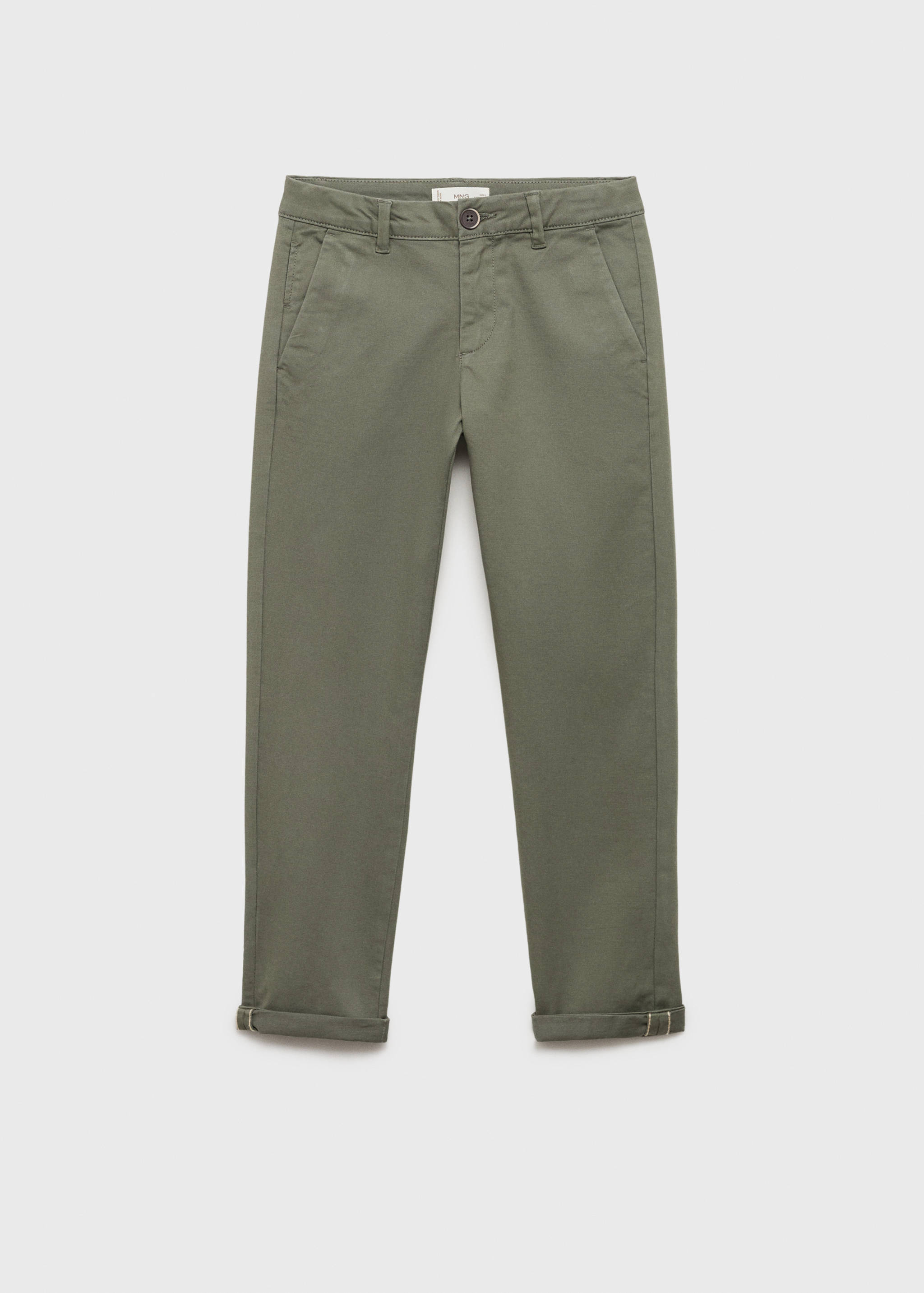 Plain chino pants - Article without model