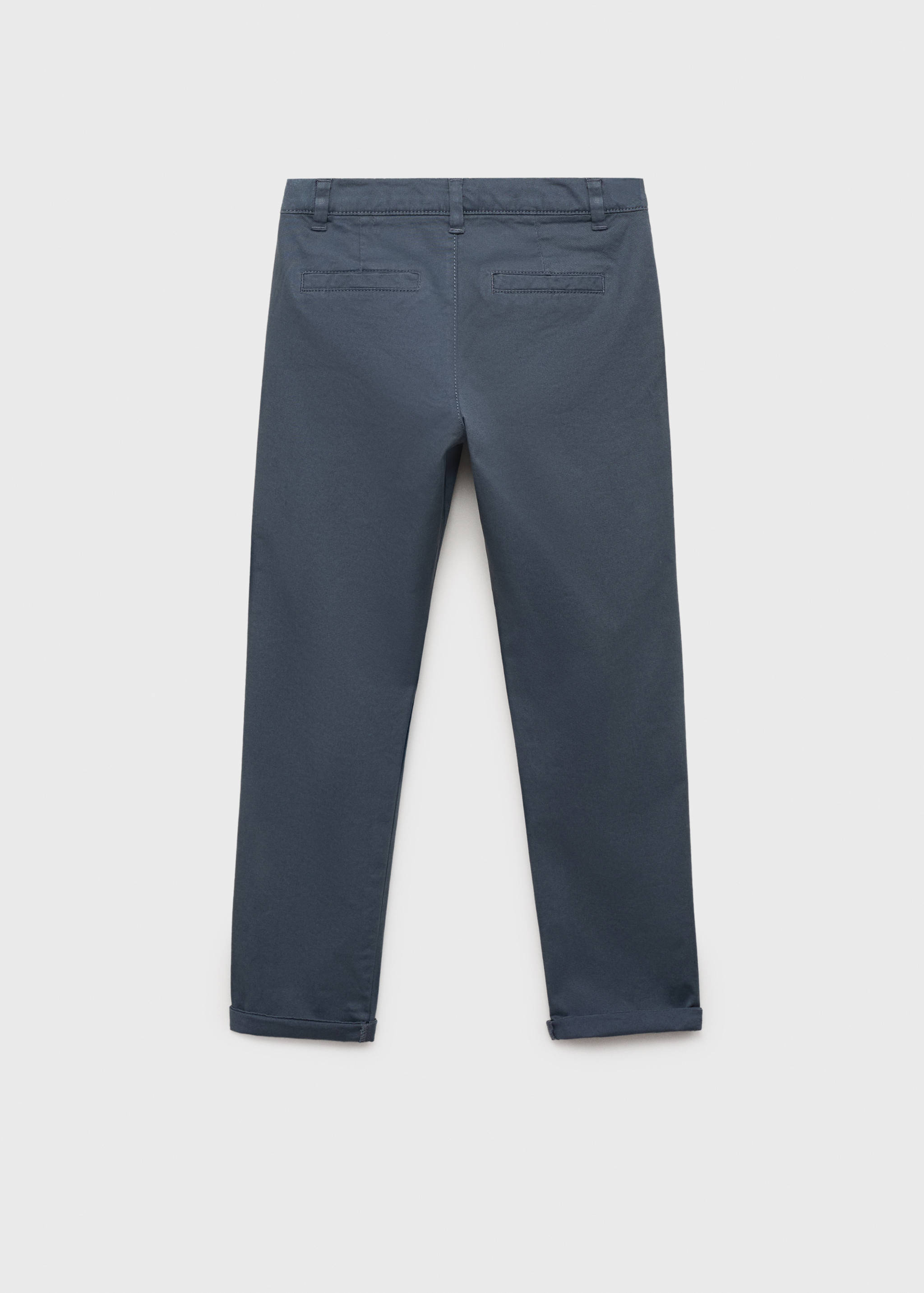 Plain chino pants - Reverse of the article