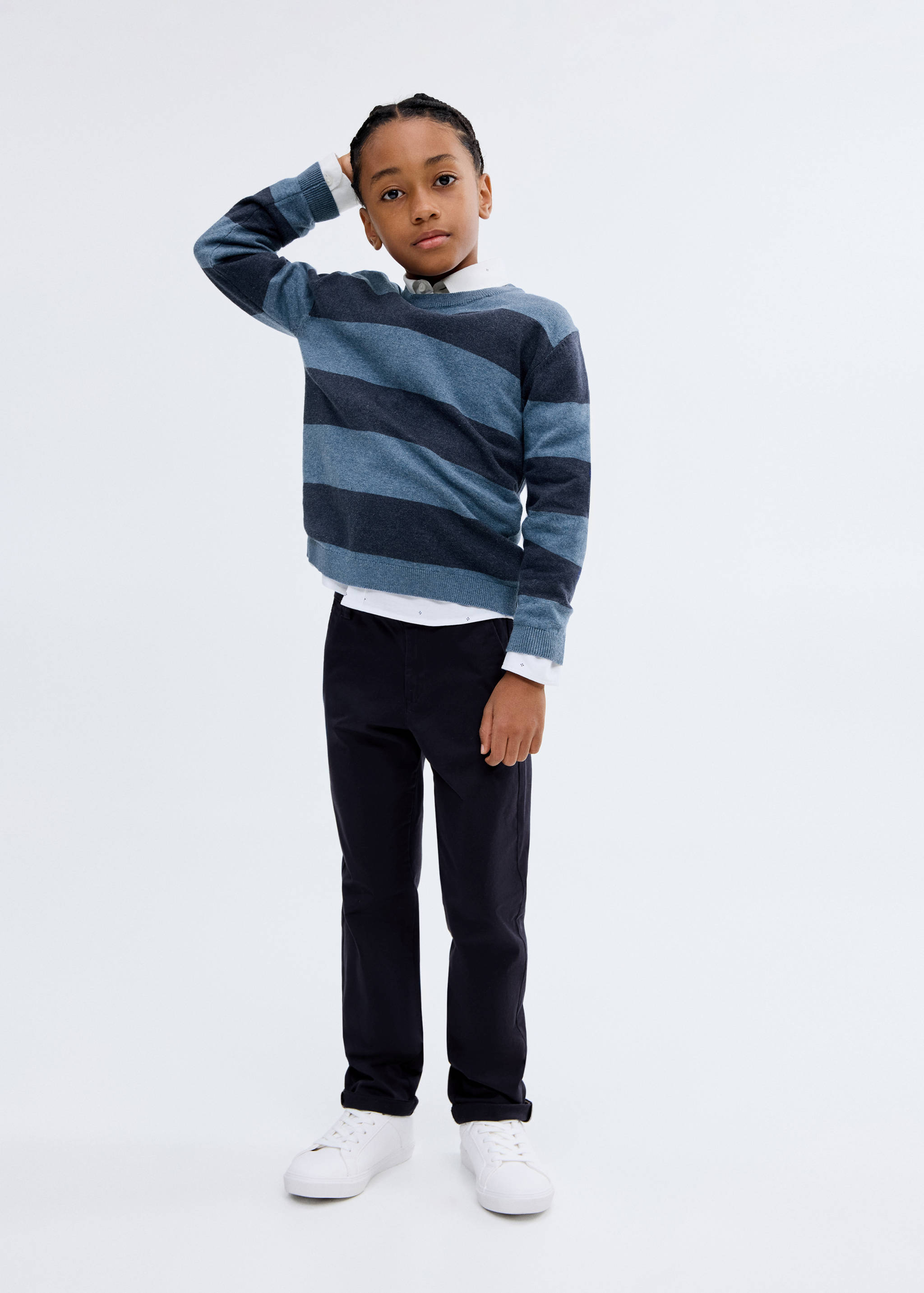 Plain chino pants - General plane