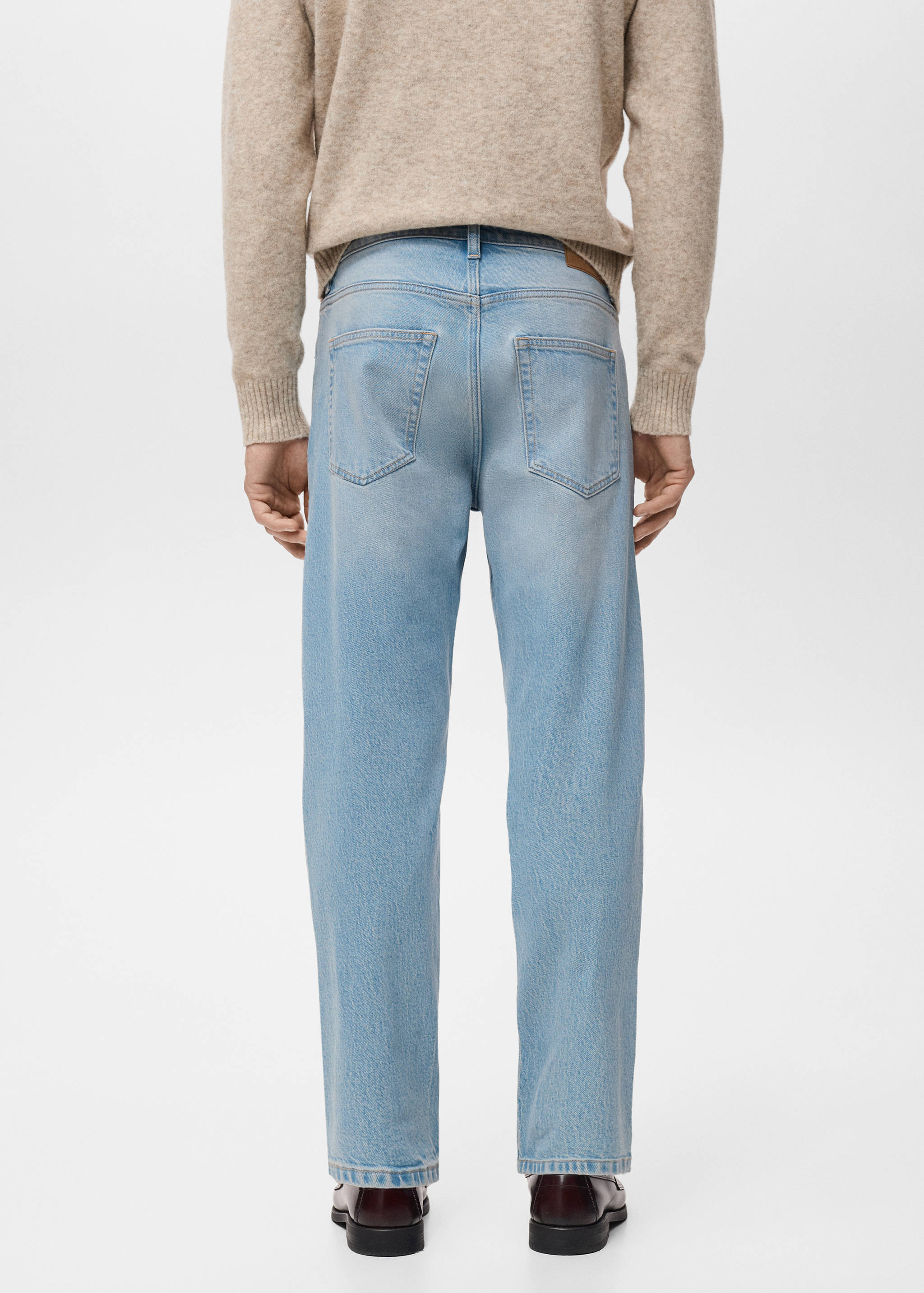Jean Ben cropped tapered-fit - Verso de l’article