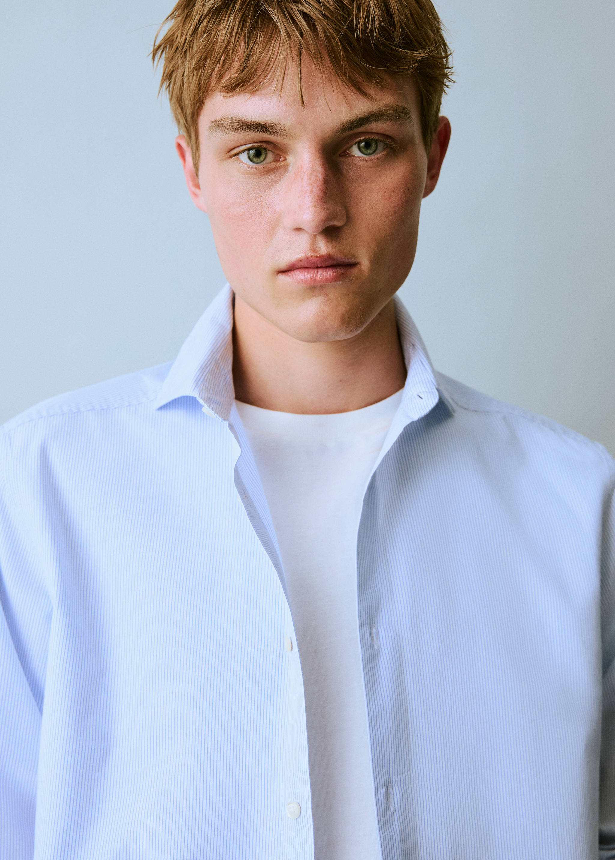 Oxford cotton shirt - Details of the article 1